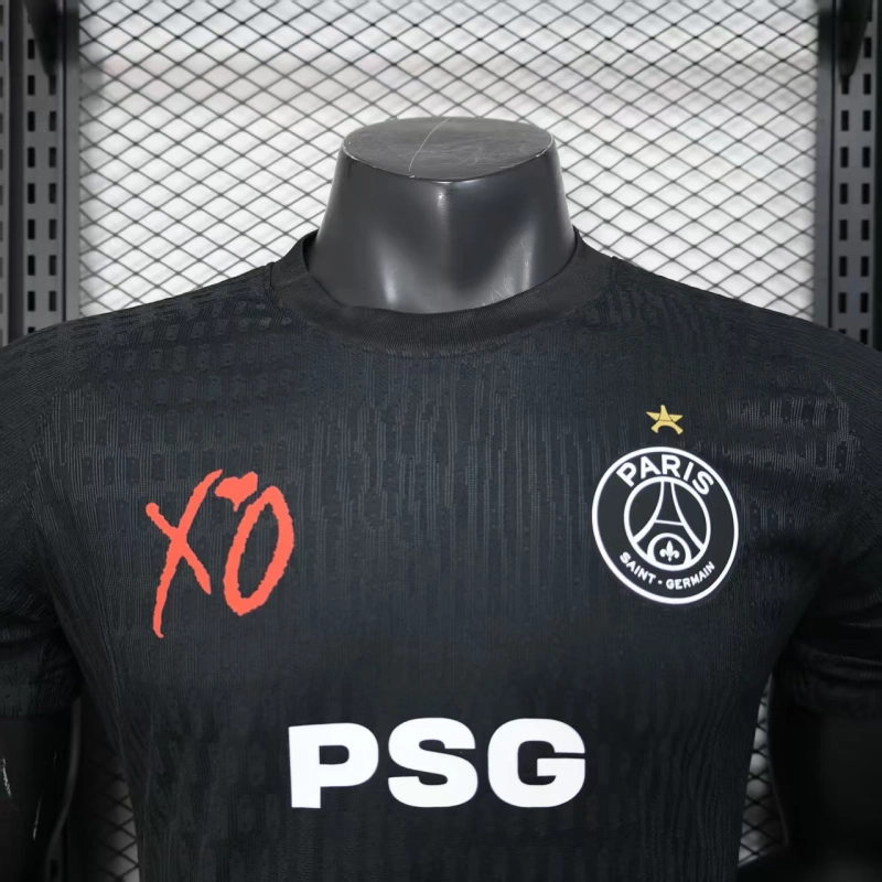 2025/2026 PSG Special Edition Black Football Shirt (Player Edition)