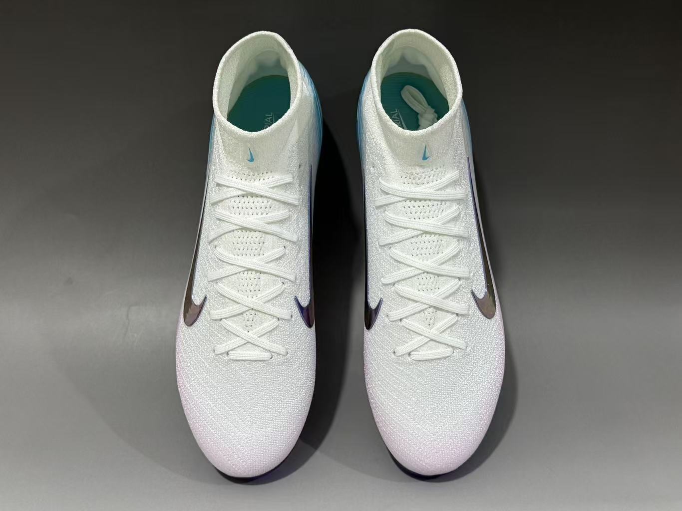 Assassin's 16th generation high top with built-in full air cushion waterproof knitted FG Football shoes