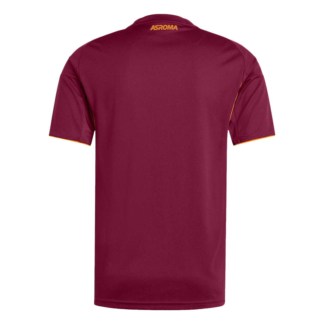Roma Soccer Jersey Home Custom Shirt 2025-26