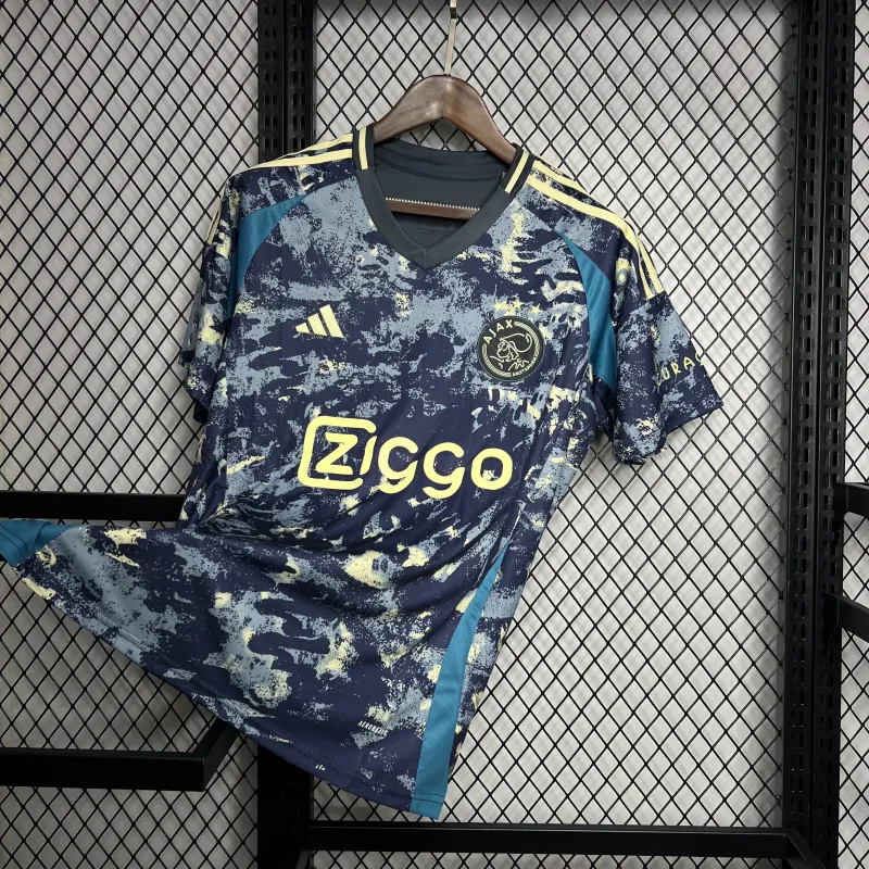 24-25 Ajax Away Soccer Jersey Fan Version