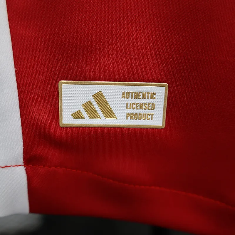 24-25 Ajax Home Soccer Jersey Player Version