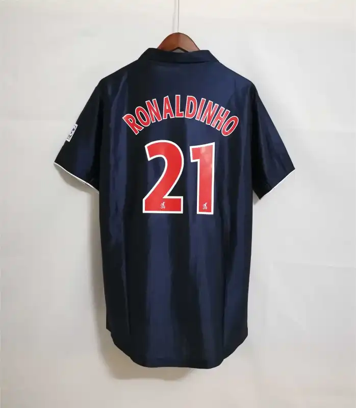 01-02  PSG Retro Jersey Home