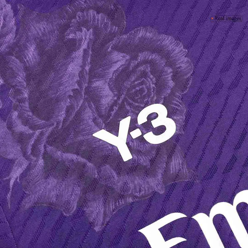 2023-24 Real Madrid Y-3 Fourth Jersey Purple Player Version