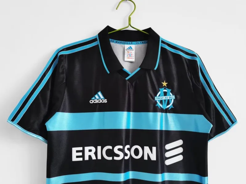 99-00 Marseille Retro Jersey Away