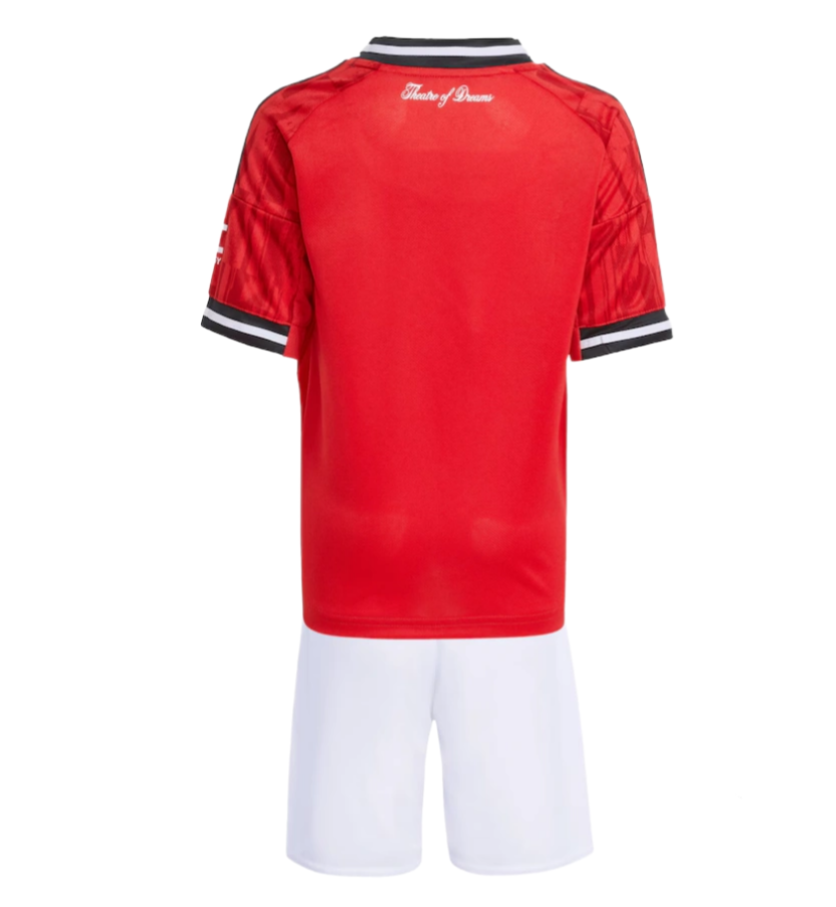 Manchester United Home Soccer Jersey Men Kit 25-26 Fan Version