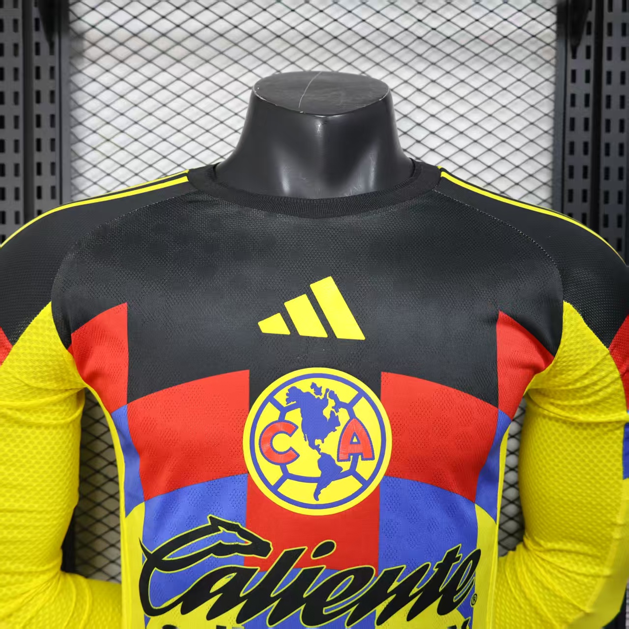 Club America Home Long sleeves Football jersey 2025-26 Player version