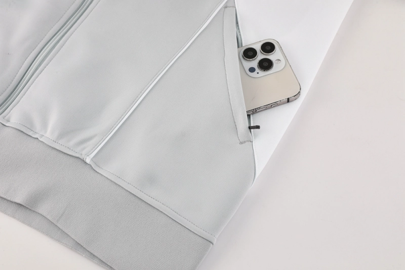 Real Madrid Training Kit White&Grey 2025-26 (Jacket+Pants)