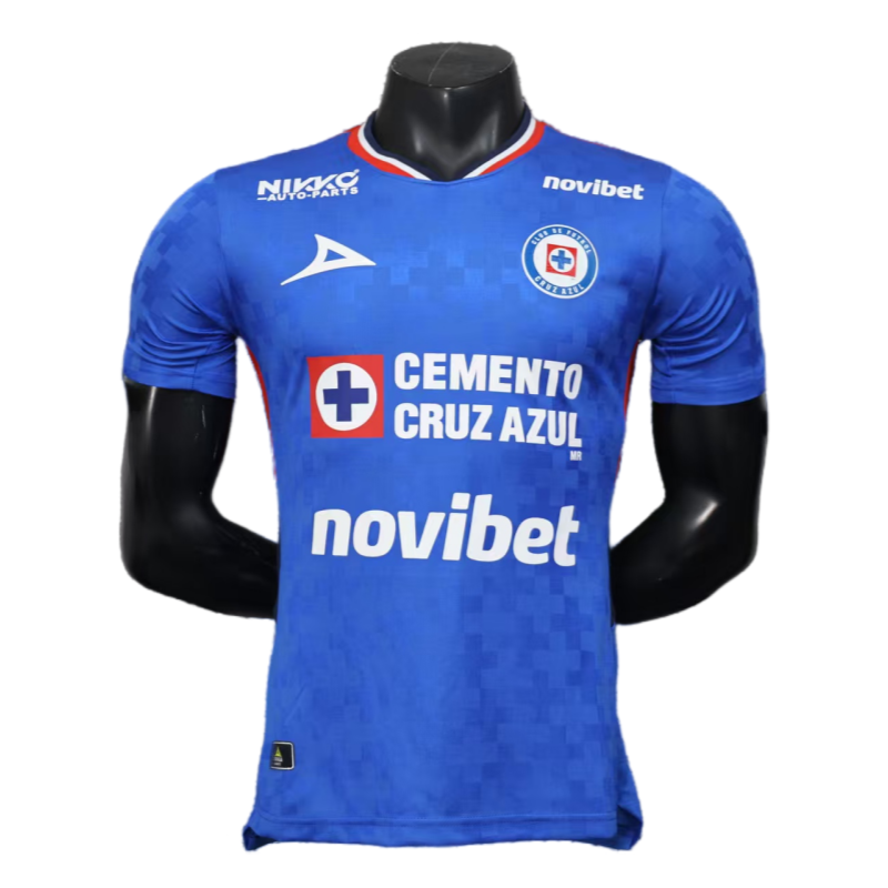 Cruz Azul  soccer jersey Home Player version 2025-26