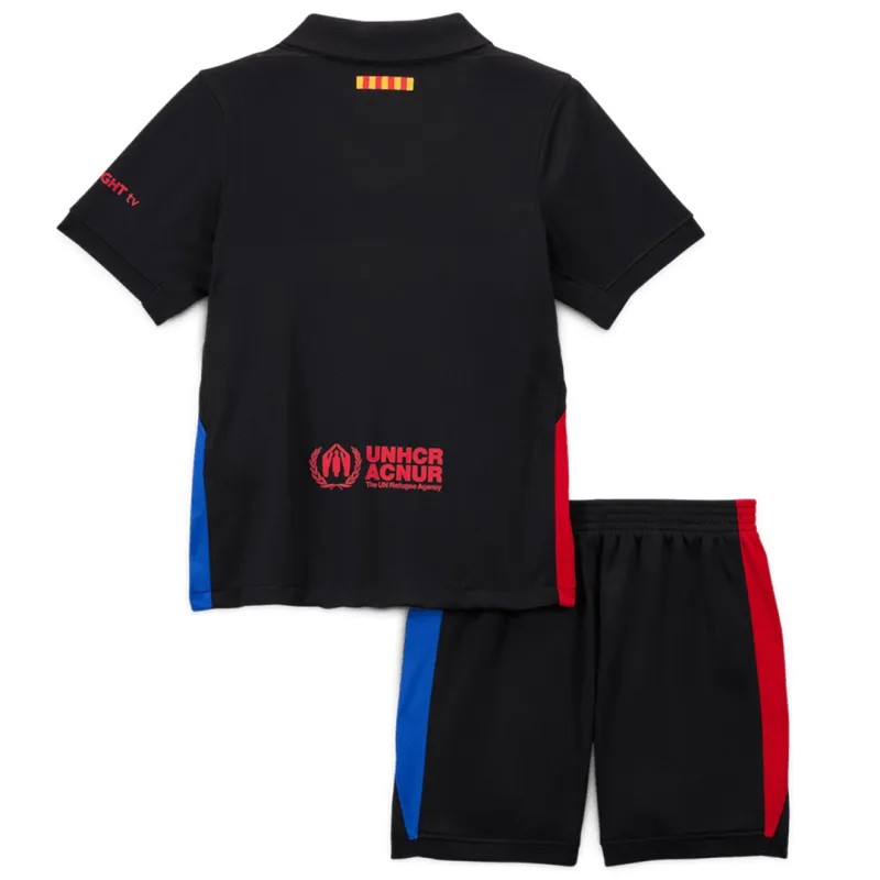24-25 Barcelona Away Soccer Kids Jersey+Shorts
