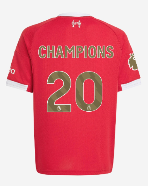 Liverpool home football jersey 25-26 Fan version