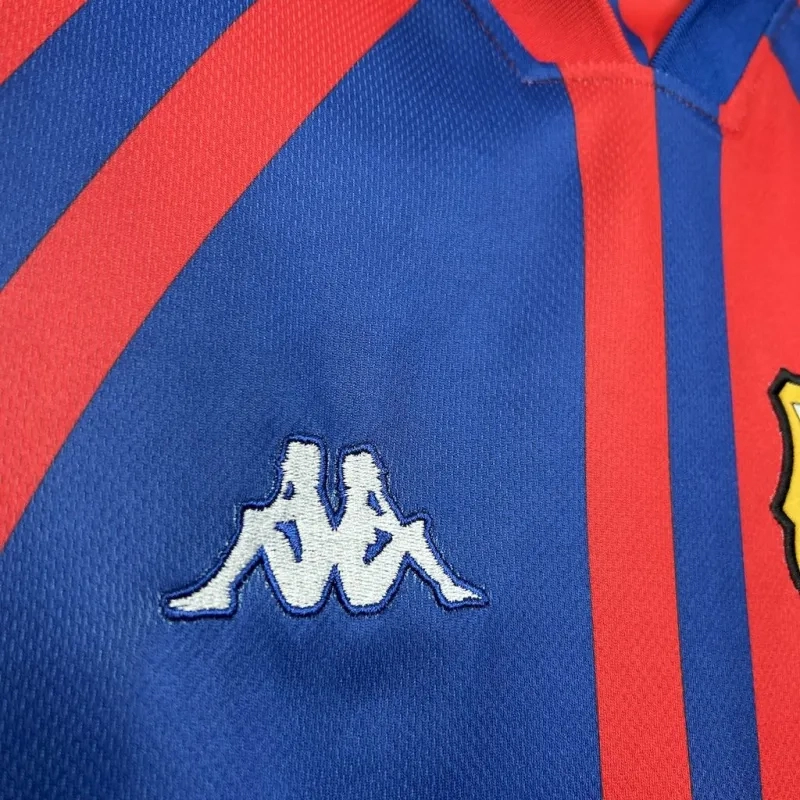97-98 Barcelona Retro Home Soccer Shirt