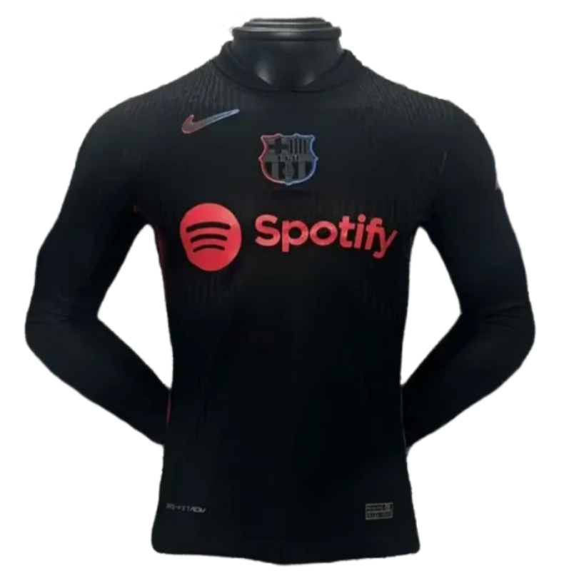 24-25 Barcelona Away Jersey Long Sleeve Player Version