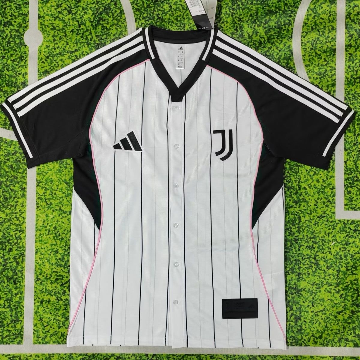 Juventus Baseball style Pre Match Casual Training Soccer shirt 25-26