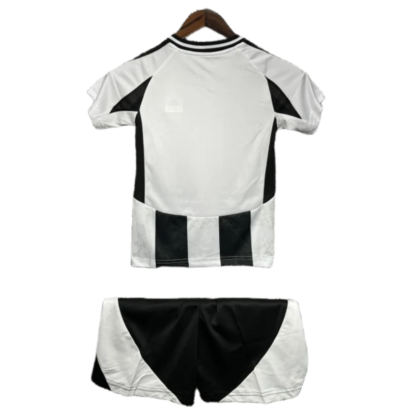 24-25 Juventus Home Soccer Kids Kit Jersey+Shorts