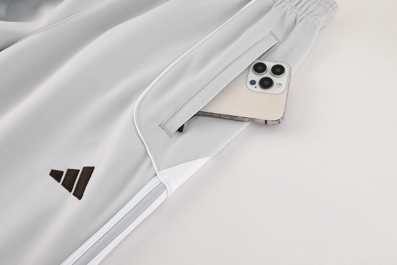 Real Madrid Training Kit White&Grey 2025-26 (Jacket+Pants)