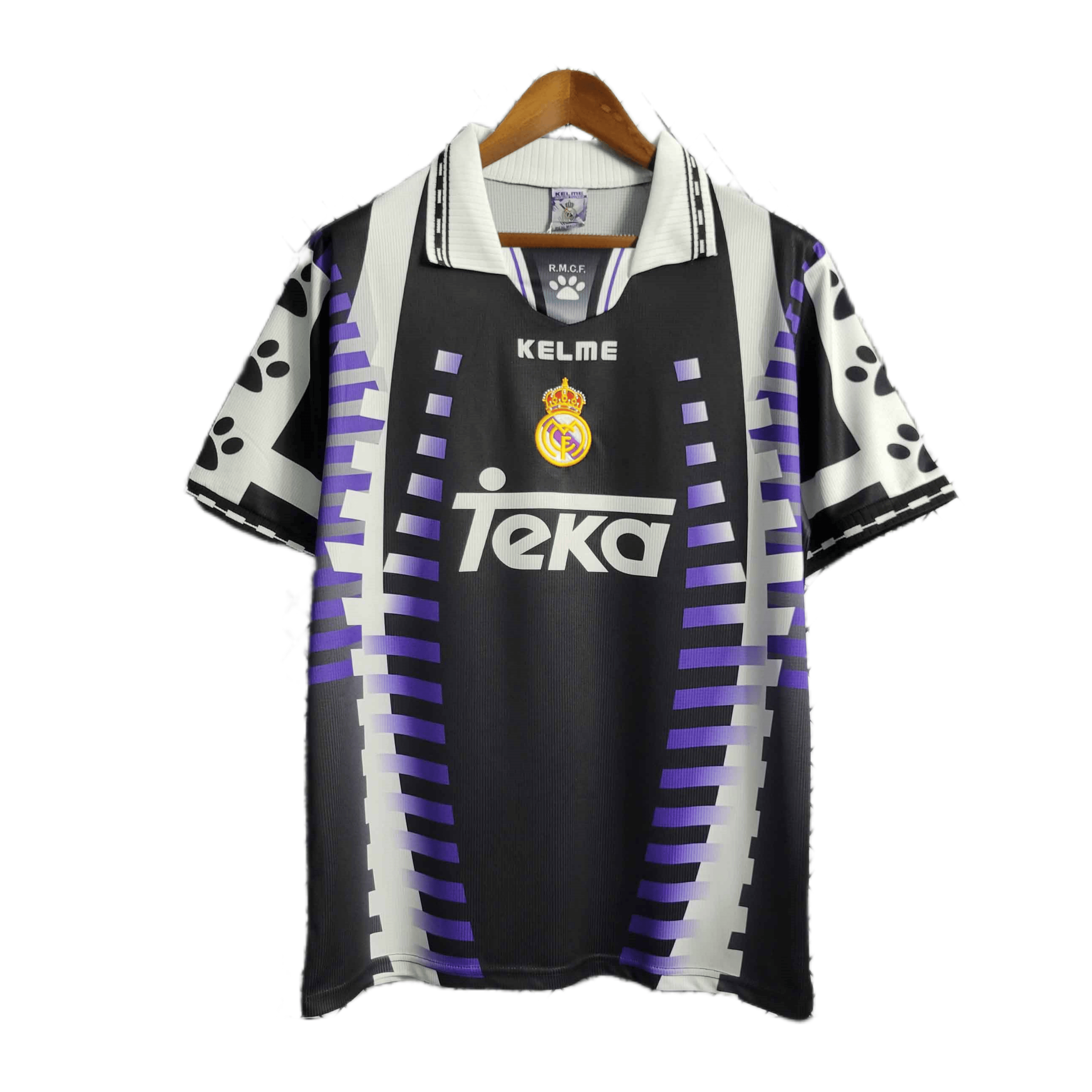 97-98 Real Madrid Retro Soccer Jersey