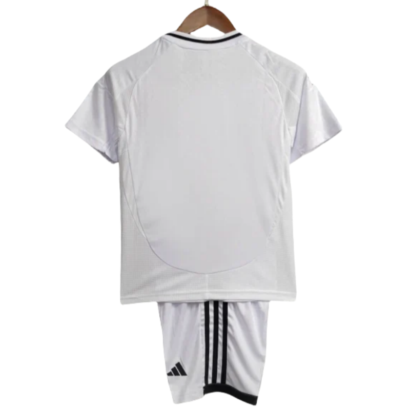 24-25 Real Madrid Home Kids Kit Jersey+Shorts
