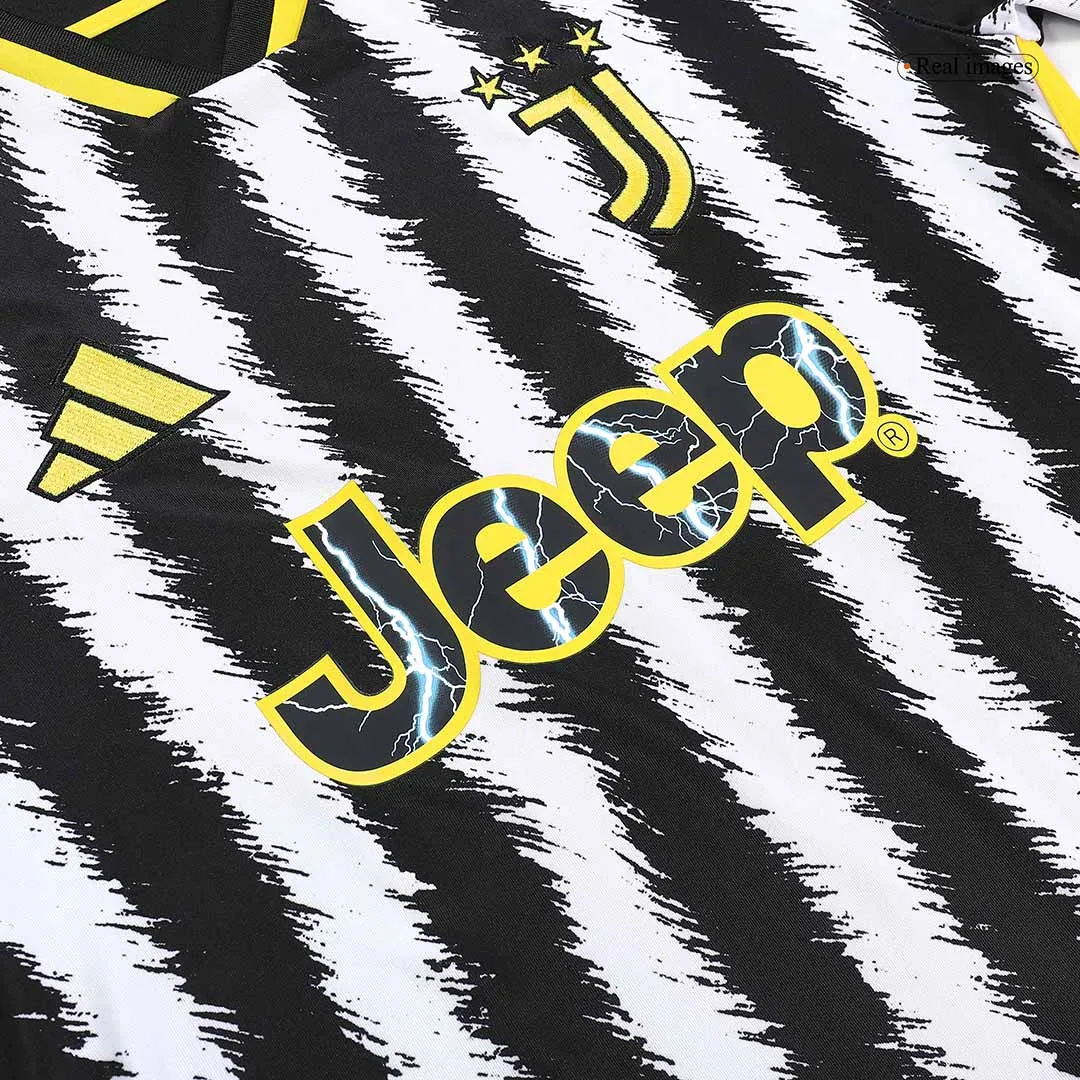 2023-24  Juventus Home Long Sleeve Jersey
