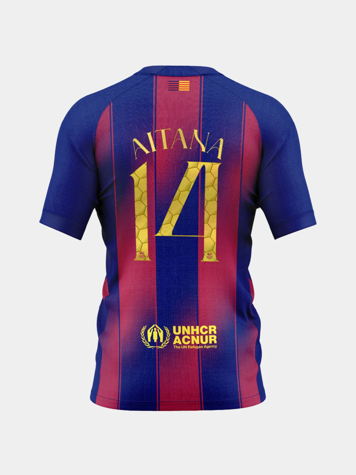 Men’s Shirt Aitana Bonmatí 2025 FC Barcelona – Ballon d’Or Edition
