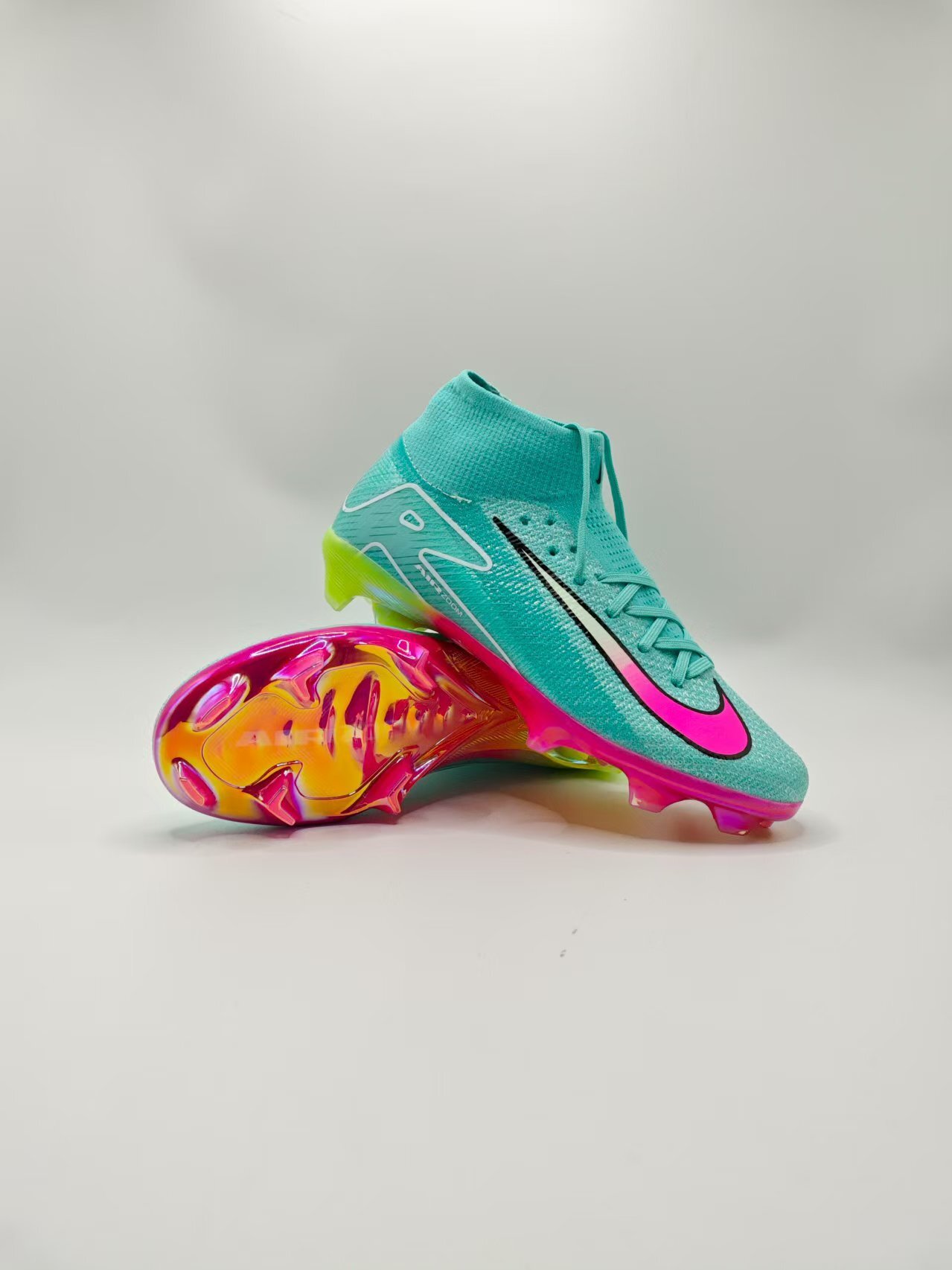 Nike Mercurial Superfly 16 Built-in Bonded Pack Set Full Air Cushion Waterproof Knit FG Soccer Cleats