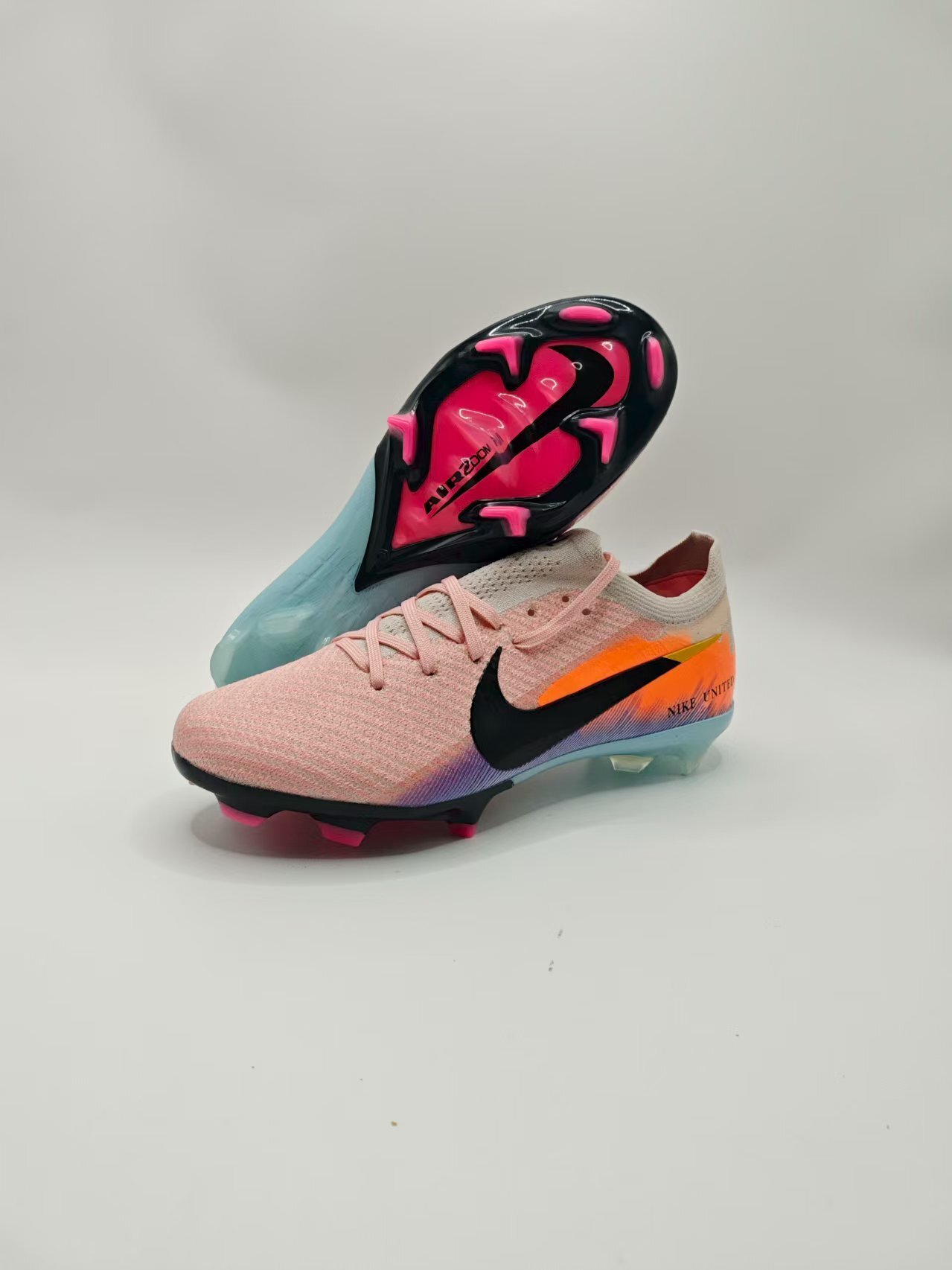 Nike Mercurial Superfly 16 Built-in Bonded Pack Full Air Cushion Waterproof Knit FG Soccer Cleats