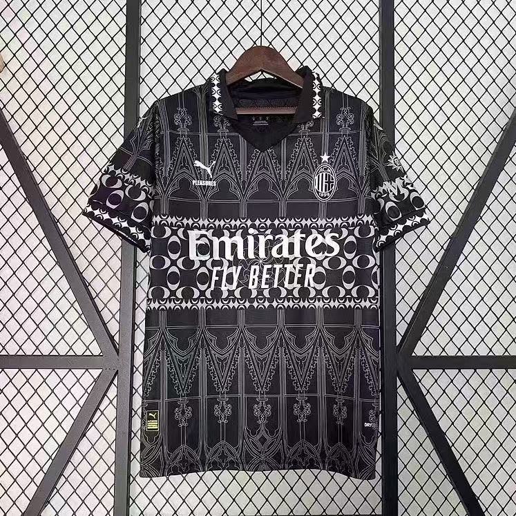 AC Milan 23/24 Special Edition Black Pattern Jersey