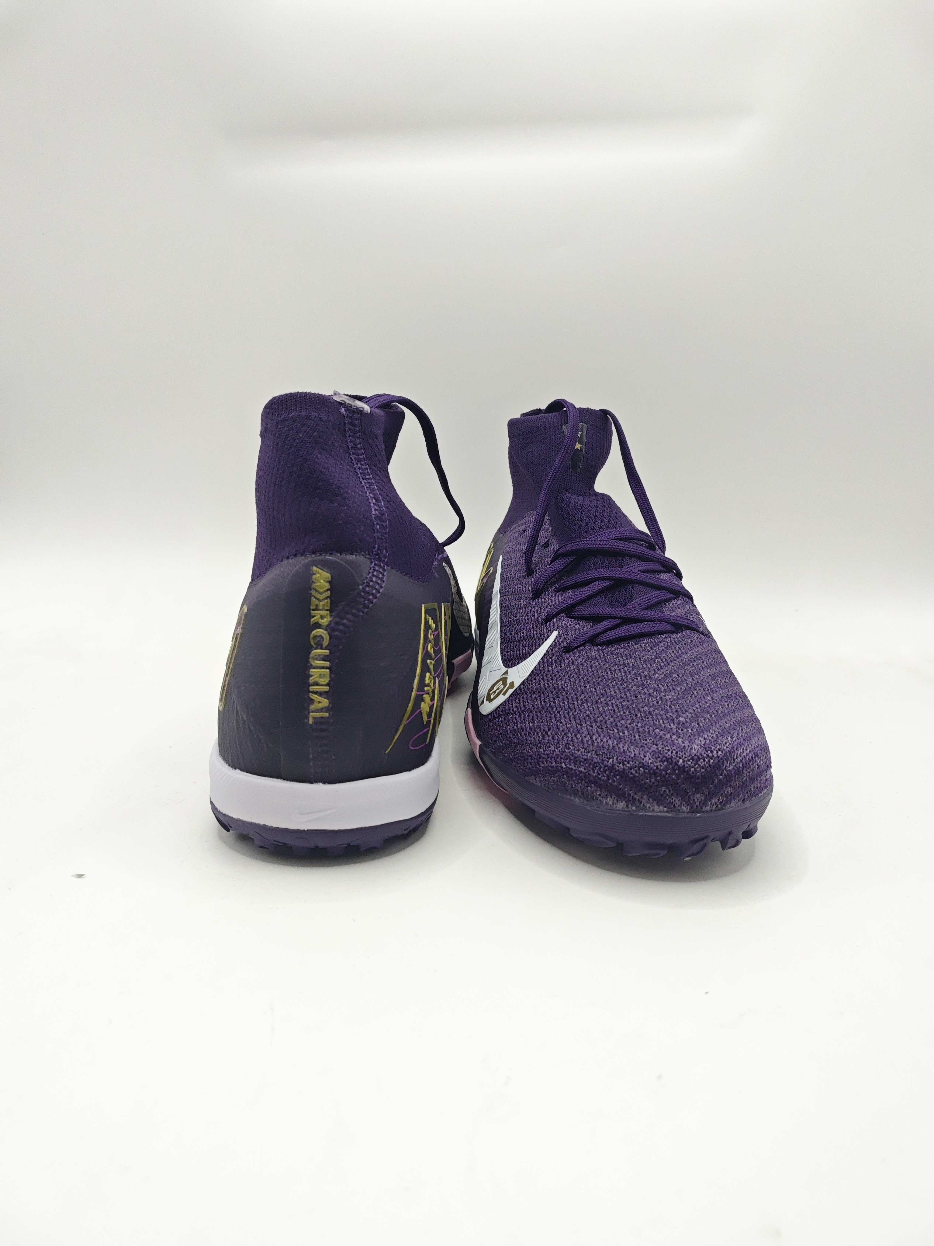 Nike Mercurial 16 High-Top Built-in Full Air Cushion Waterproof Knit FG MD-Outsole Soccer Cleats