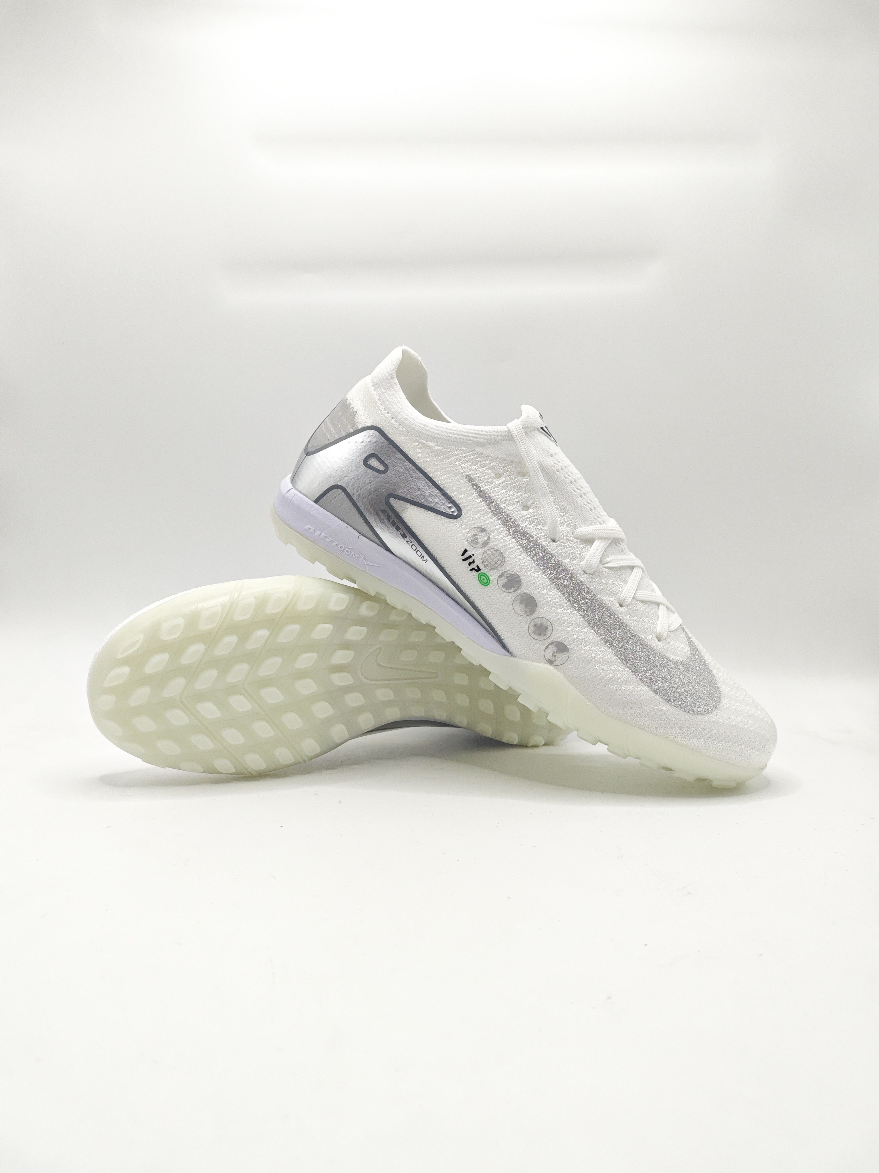 Nike Mercurial 16 Low-Top Built-in Full Air Cushion Waterproof Knit FG MD-Outsole Soccer Cleats