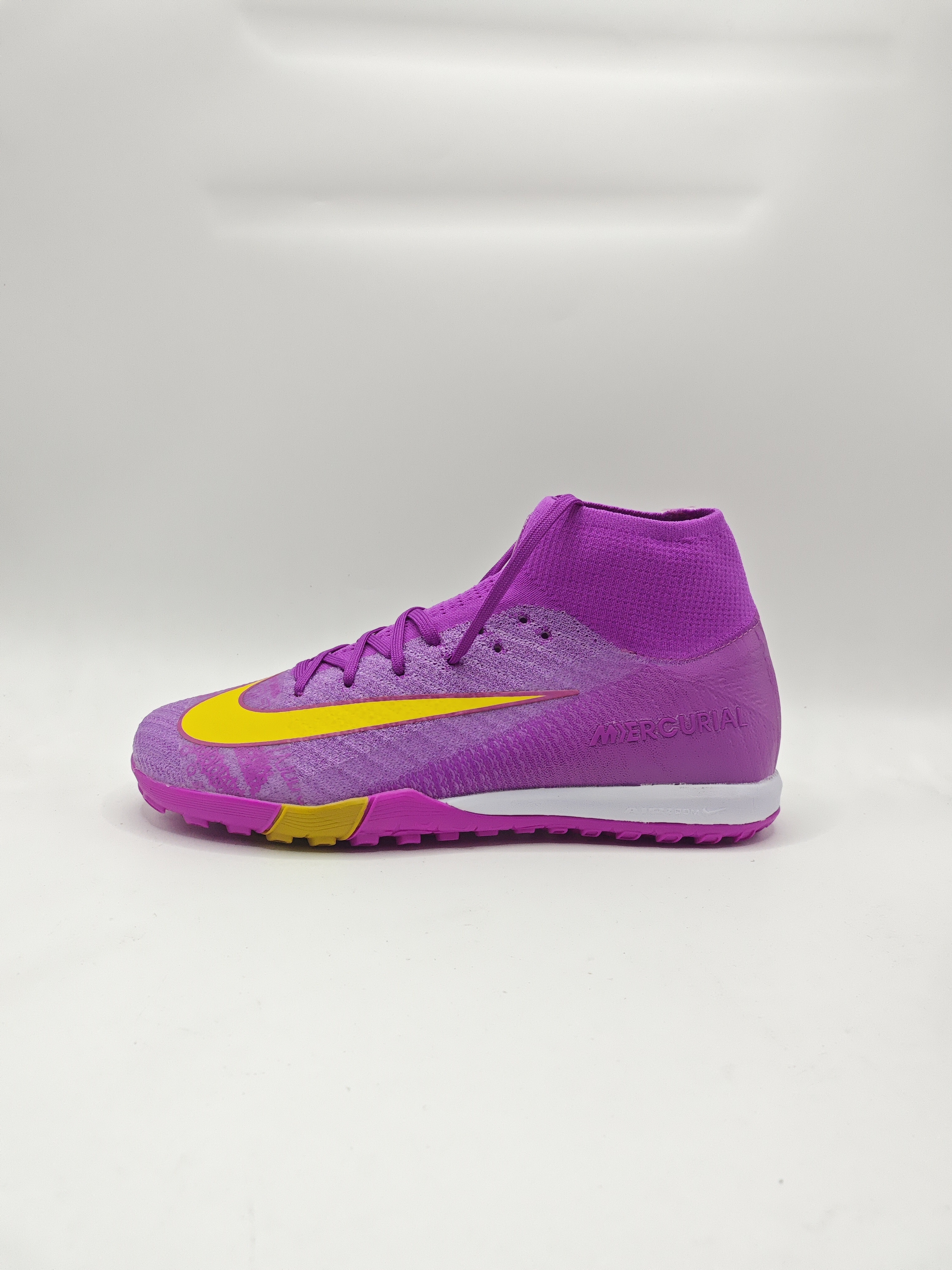 Nike Mercurial 16 High-Top Built-in Full Air Cushion Waterproof Knit FG MD-Outsole Soccer Cleats