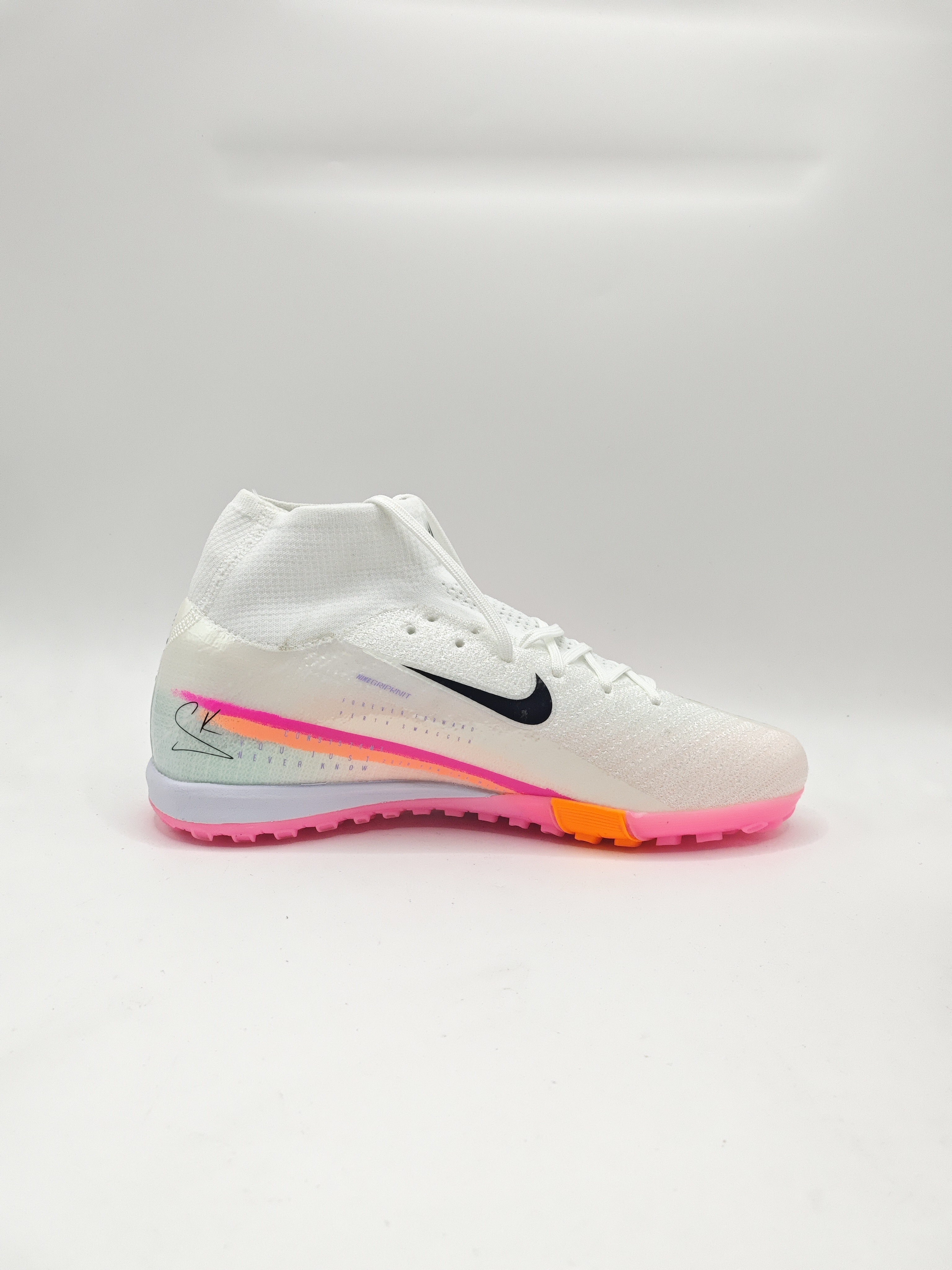 Nike Mercurial 16 High-Top Built-in Full Air Cushion Waterproof Knit FG MD-Outsole Soccer Cleats