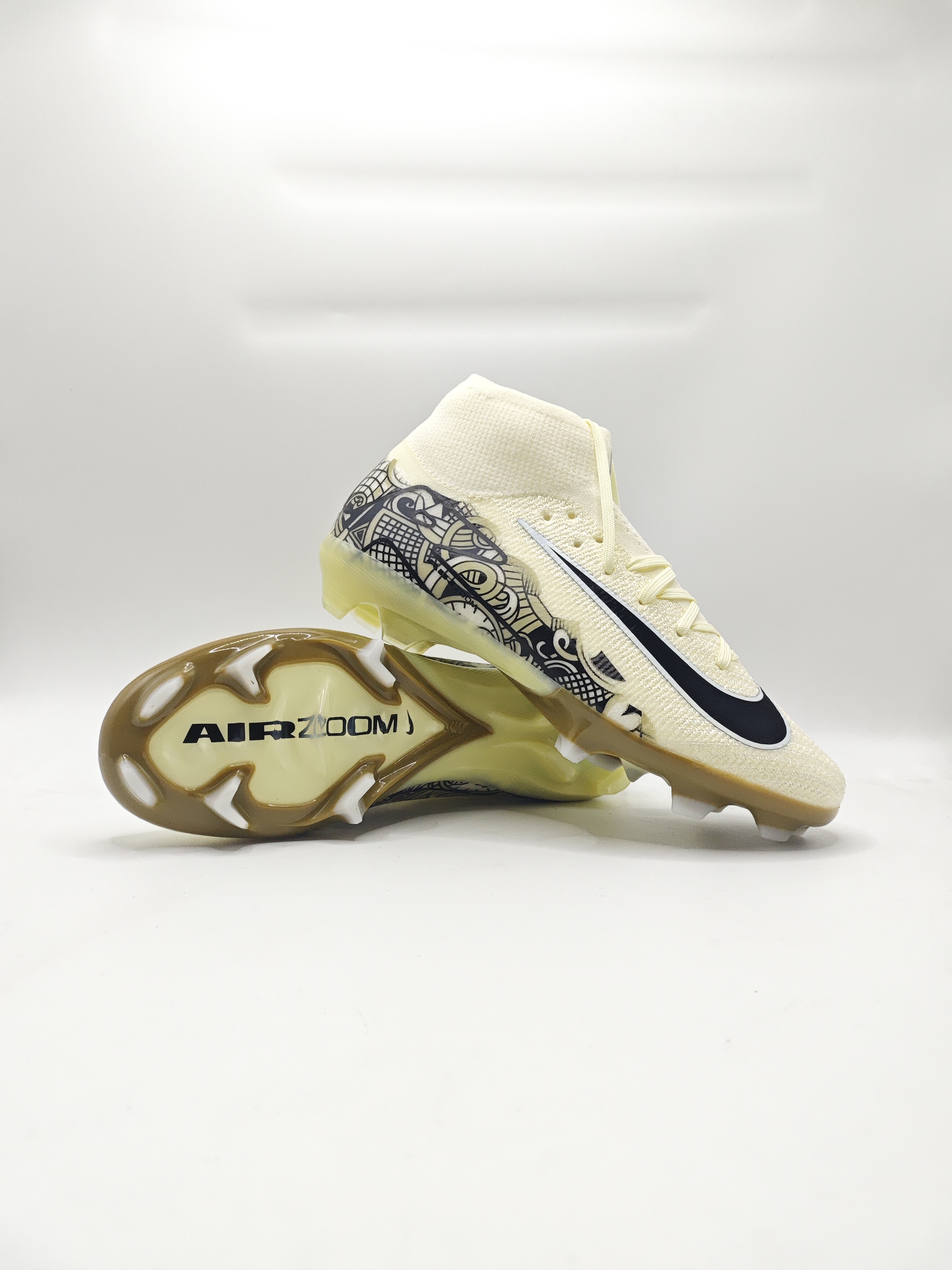 Nike Mercurial 16 Built-in Bonded Pack Full Air Cushion Waterproof Knit FG Soccer Cleats