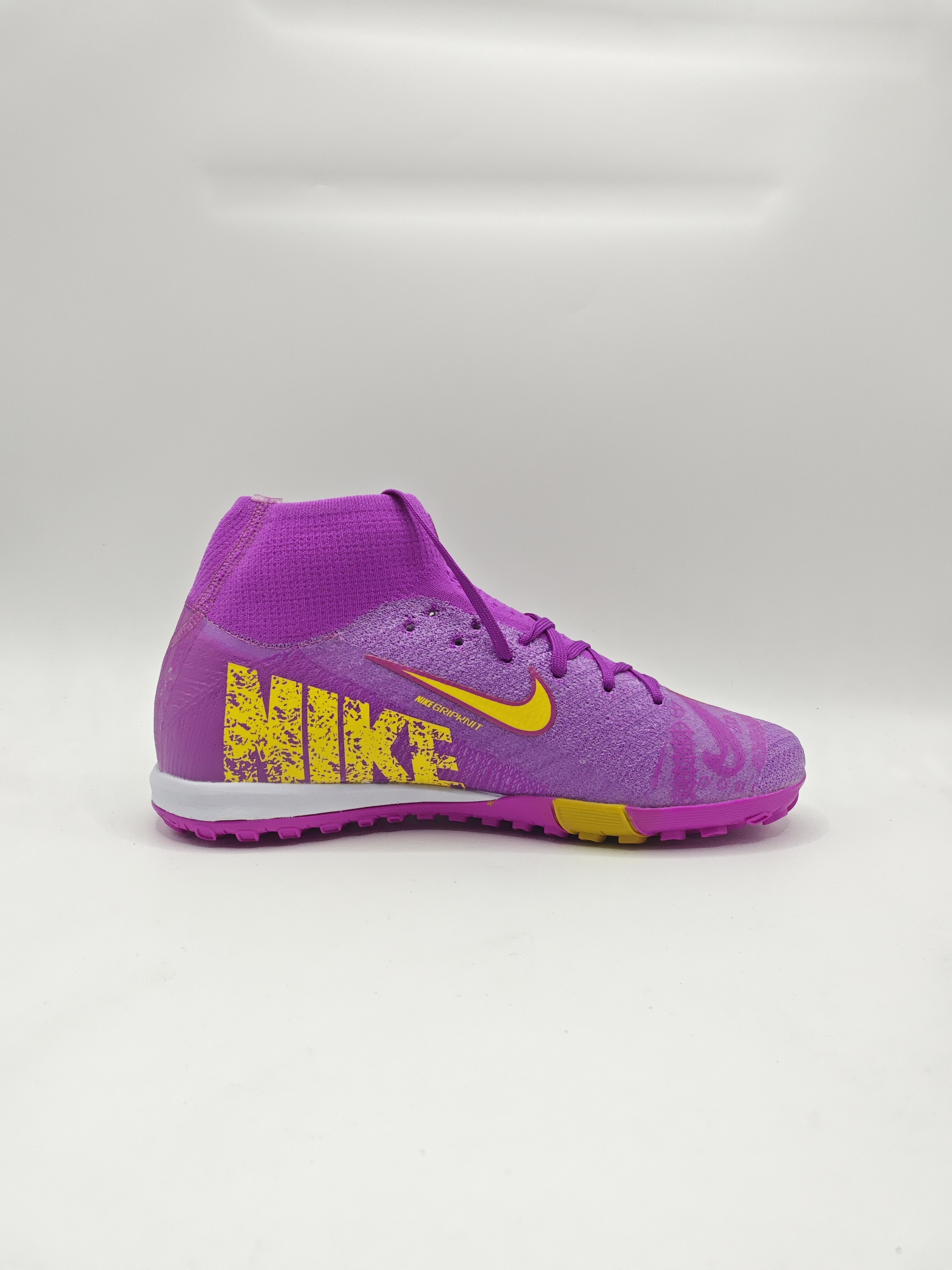 Nike Mercurial 16 High-Top Built-in Full Air Cushion Waterproof Knit FG MD-Outsole Soccer Cleats