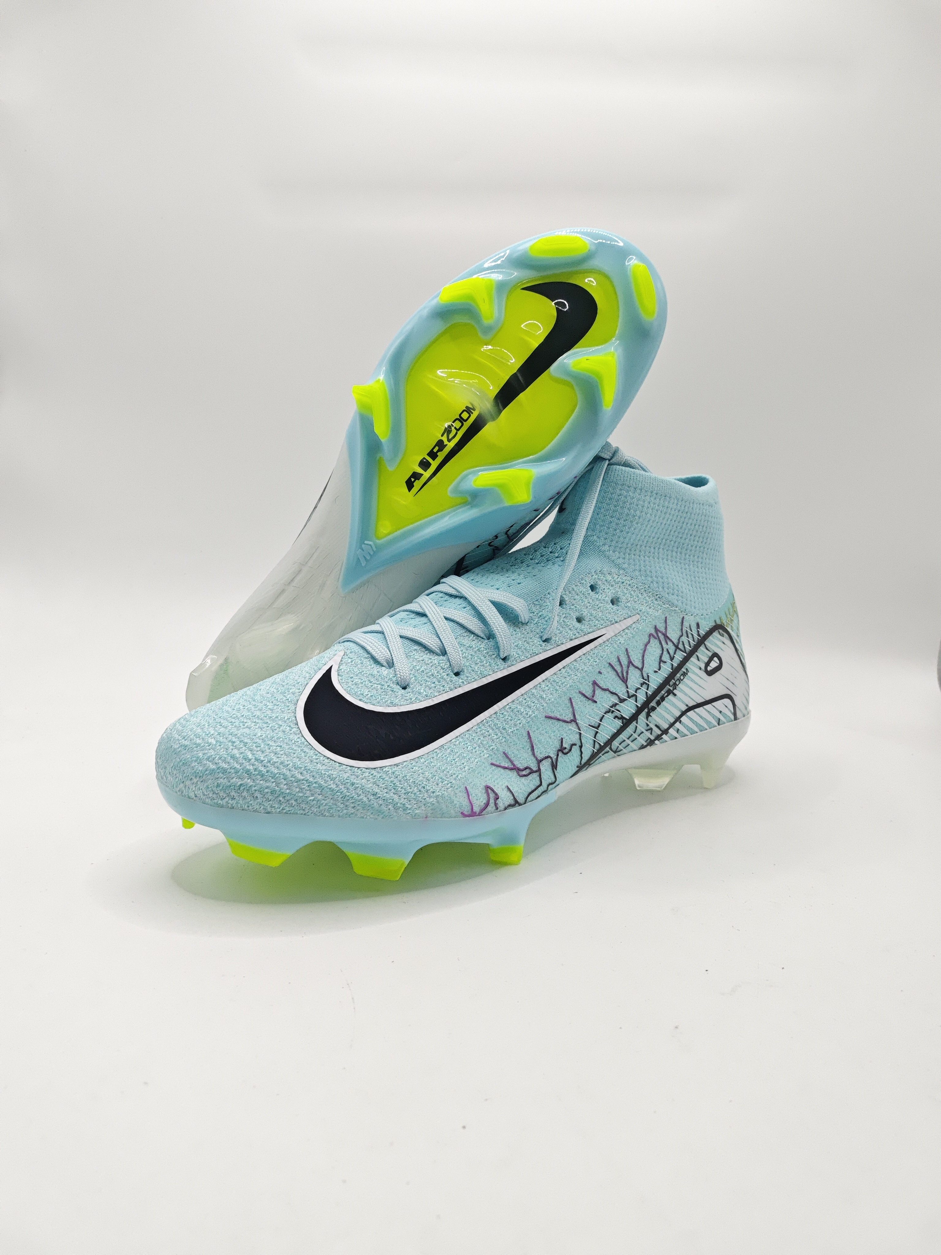 Nike Mercurial 16 Built-in Bonded Pack Full Air Cushion Waterproof Knit FG Soccer Cleats