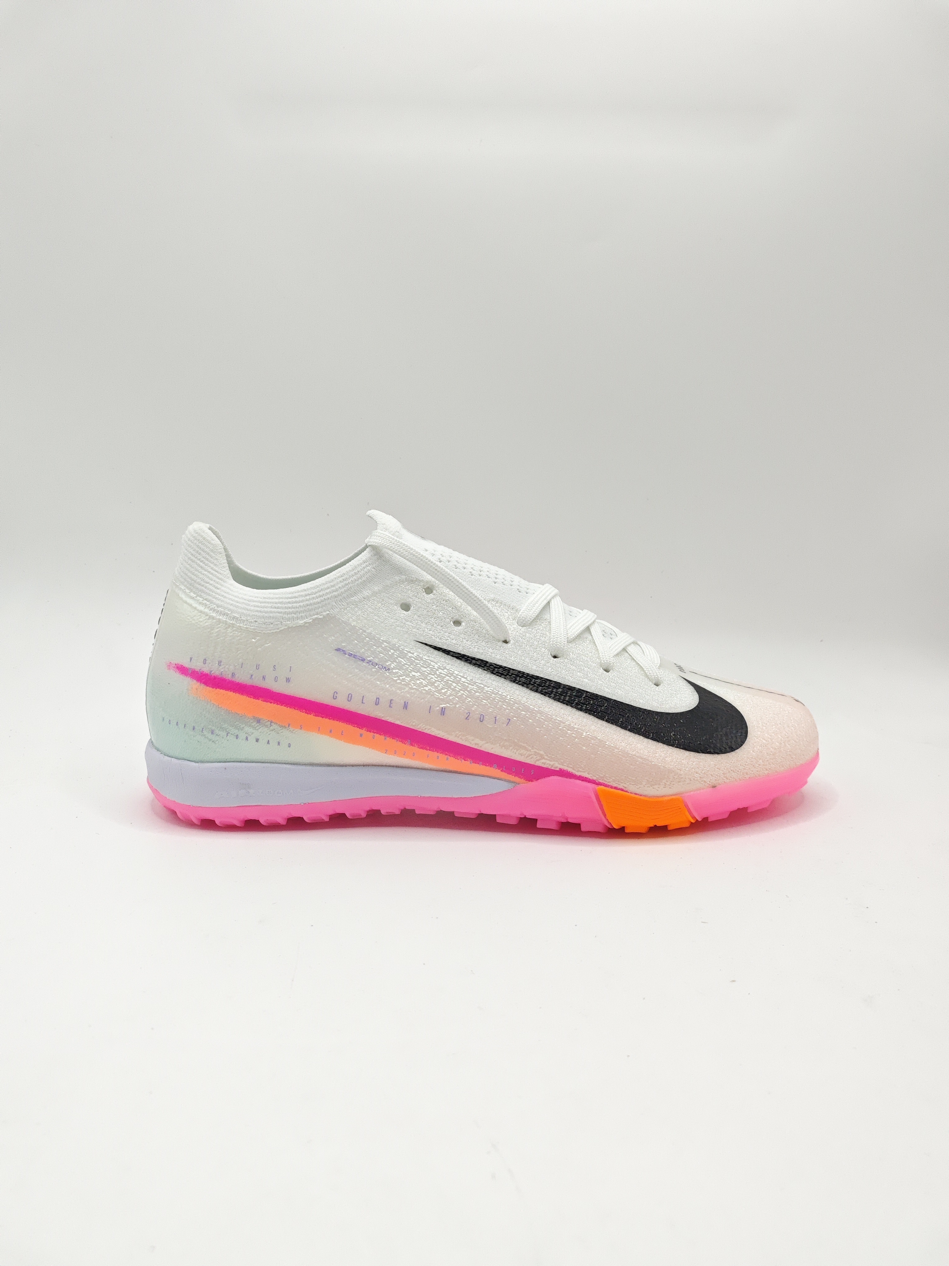 Nike Mercurial 16 Low-Top Built-in Full Air Cushion Waterproof Knit FG MD-Outsole Soccer Cleats