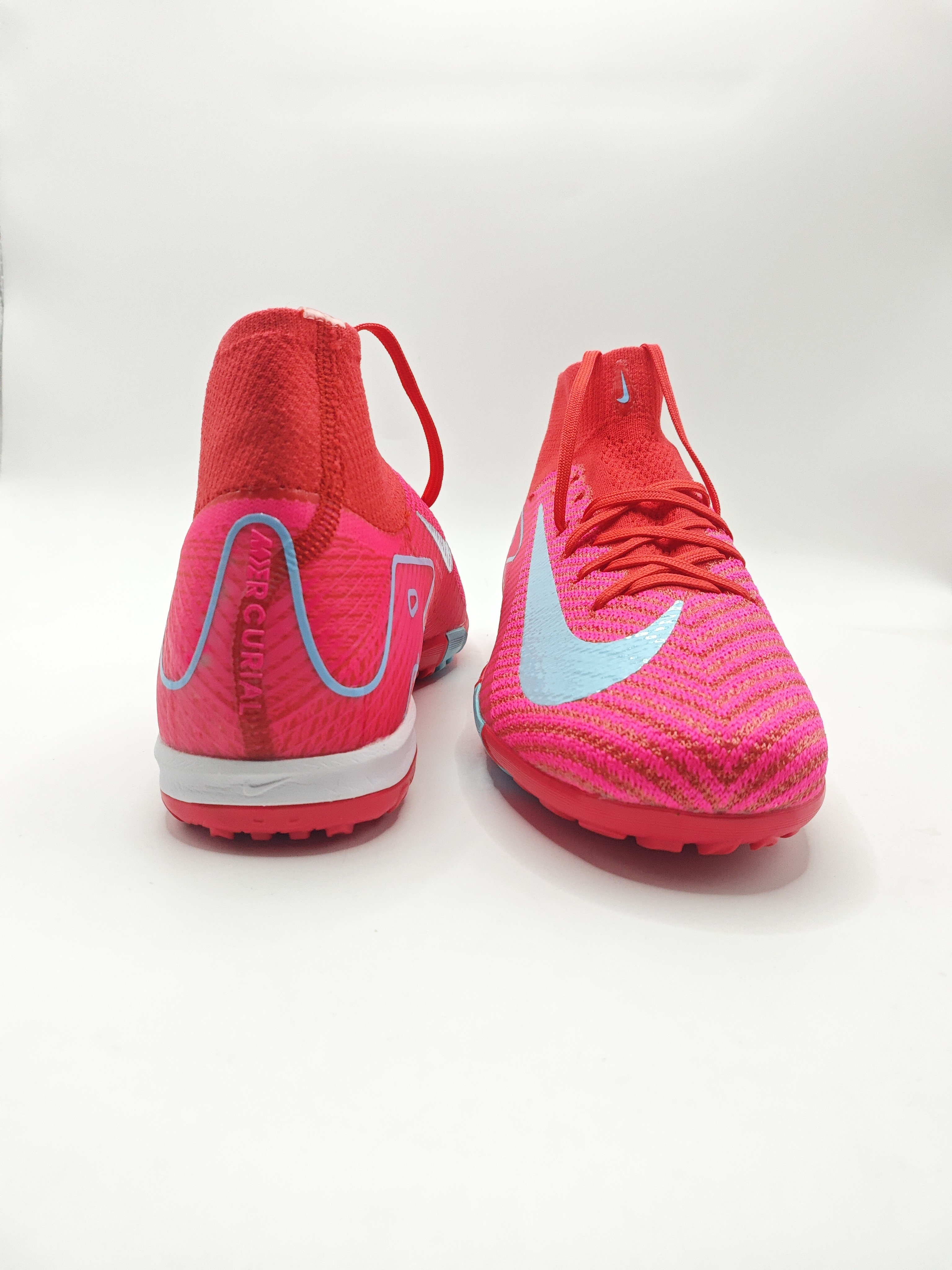 Nike Mercurial 16 High-Top Built-in Full Air Cushion Waterproof Knit FG MD-Outsole Soccer Cleats