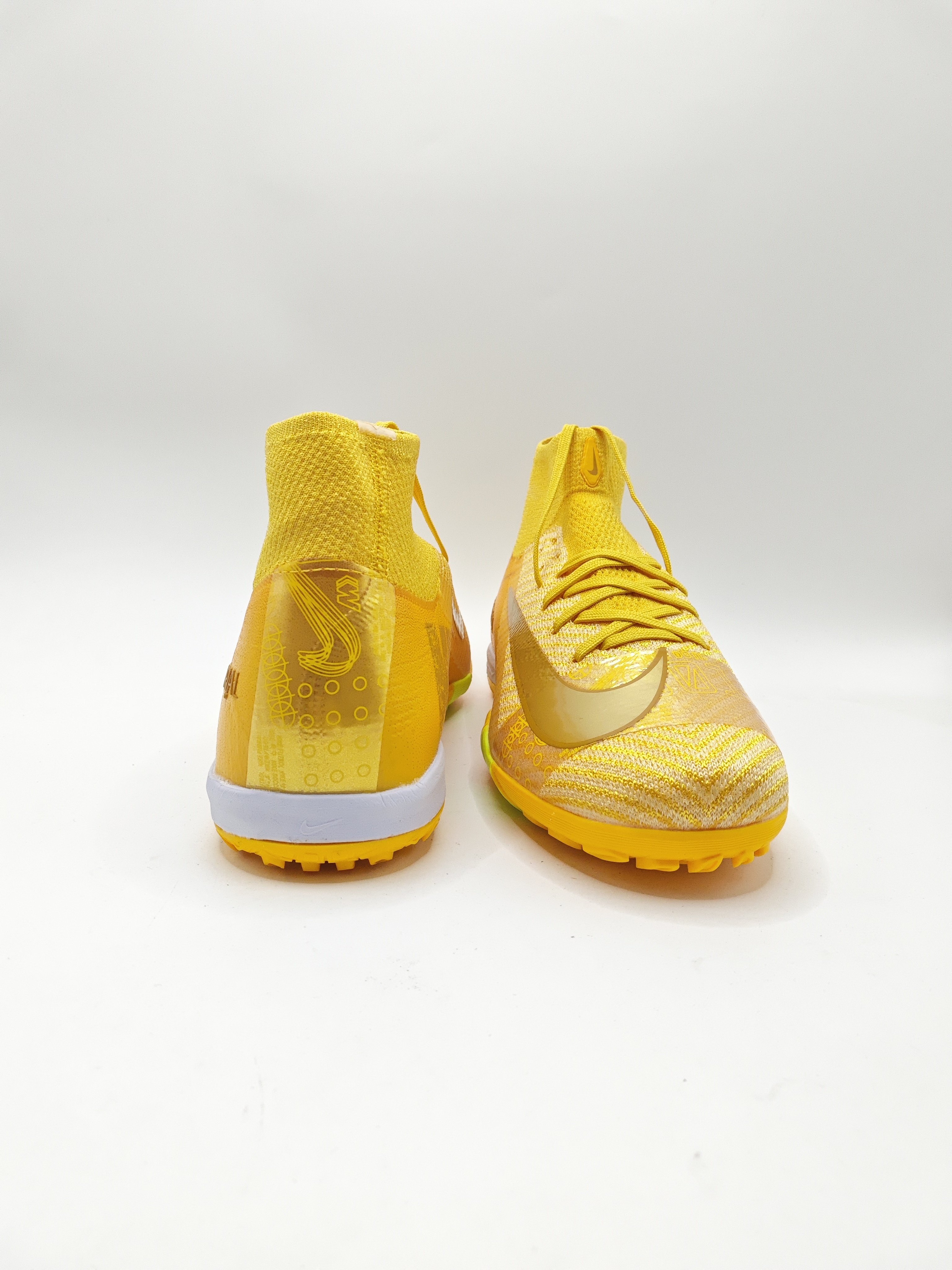 Nike Mercurial 16 High-Top Built-in Full Air Cushion Waterproof Knit FG MD-Outsole Soccer Cleats