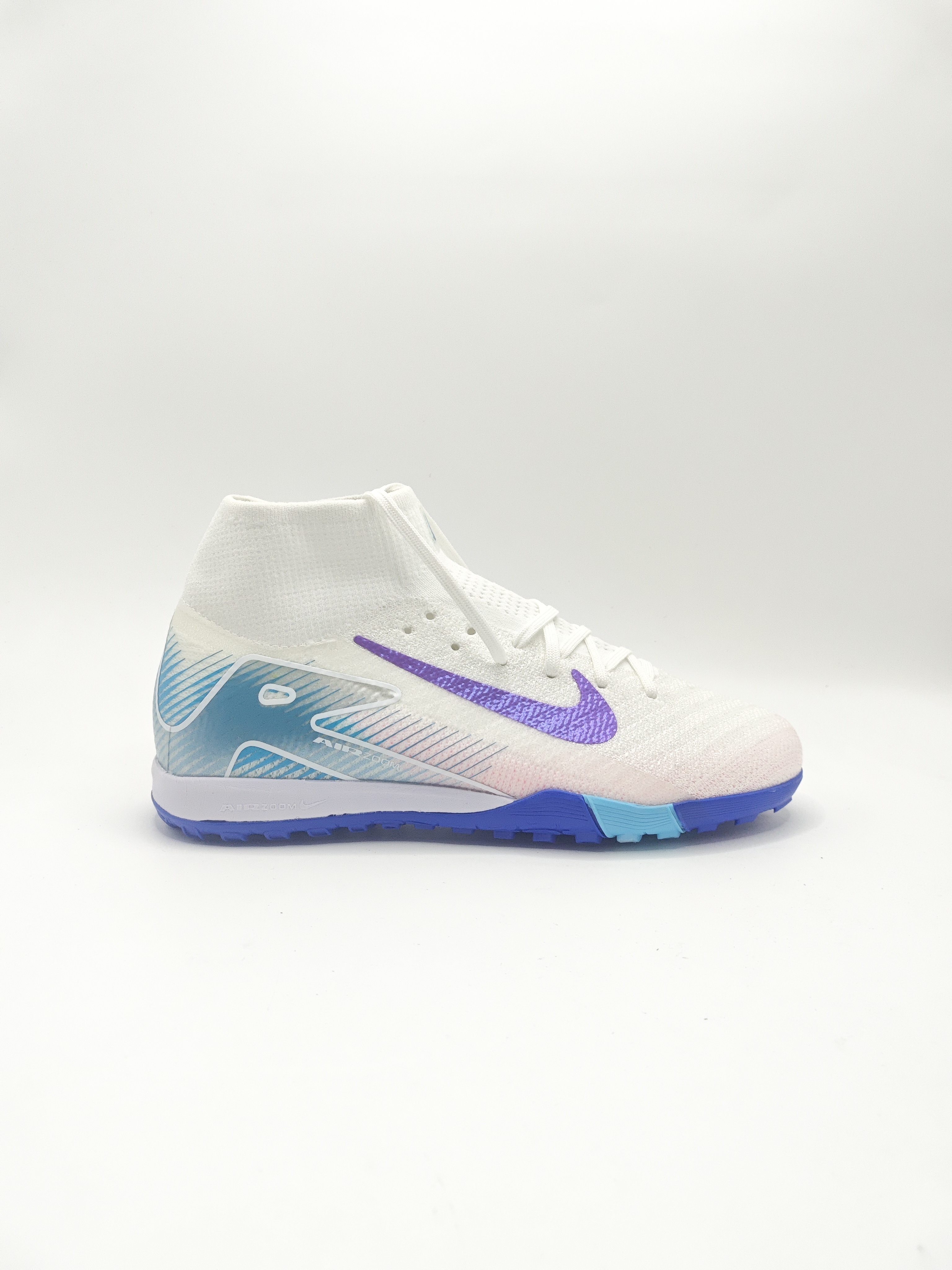 Nike Mercurial 16 High-Top Built-in Full Air Cushion Waterproof Knit FG MD-Outsole Soccer Cleats