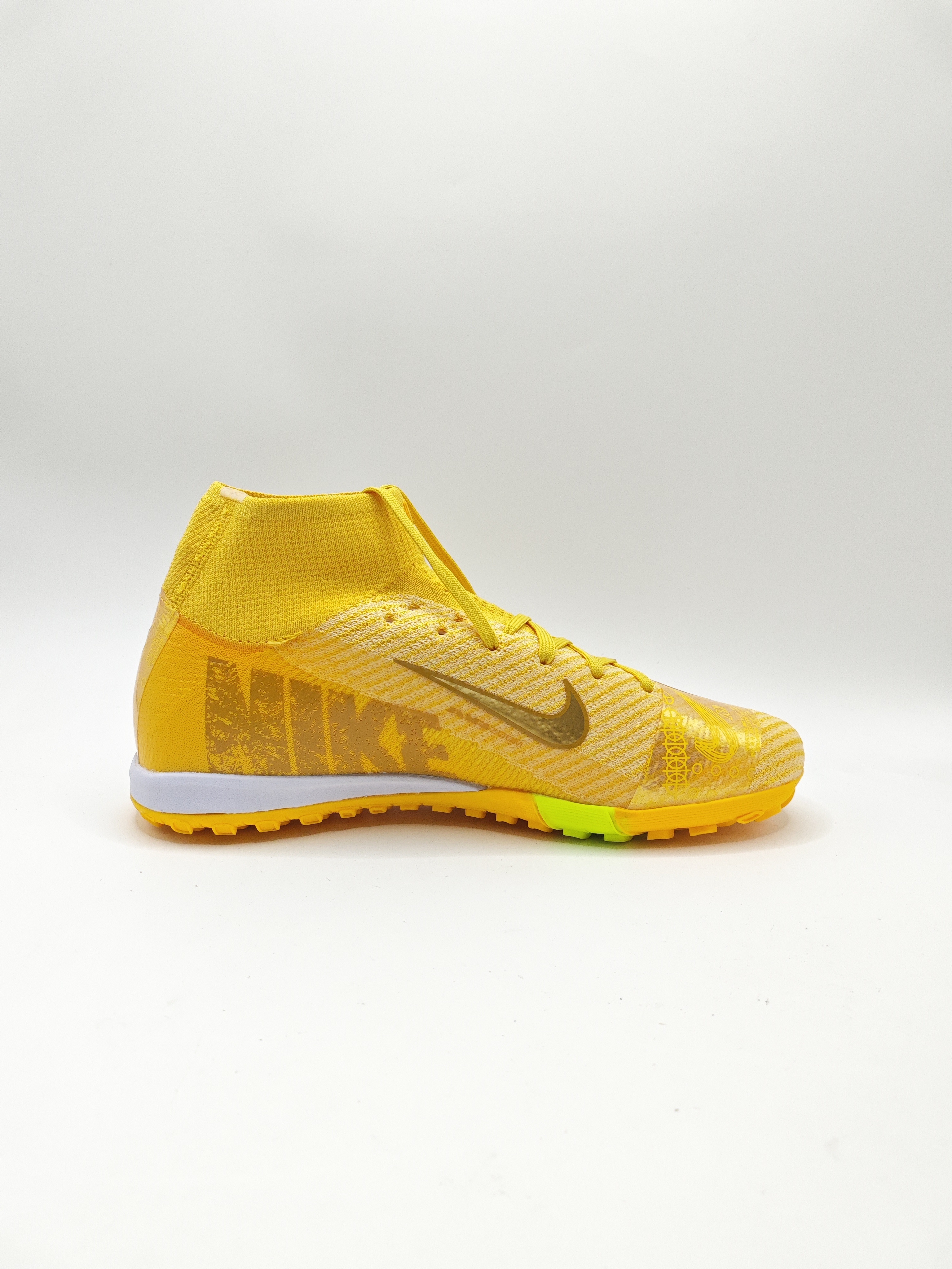 Nike Mercurial 16 High-Top Built-in Full Air Cushion Waterproof Knit FG MD-Outsole Soccer Cleats