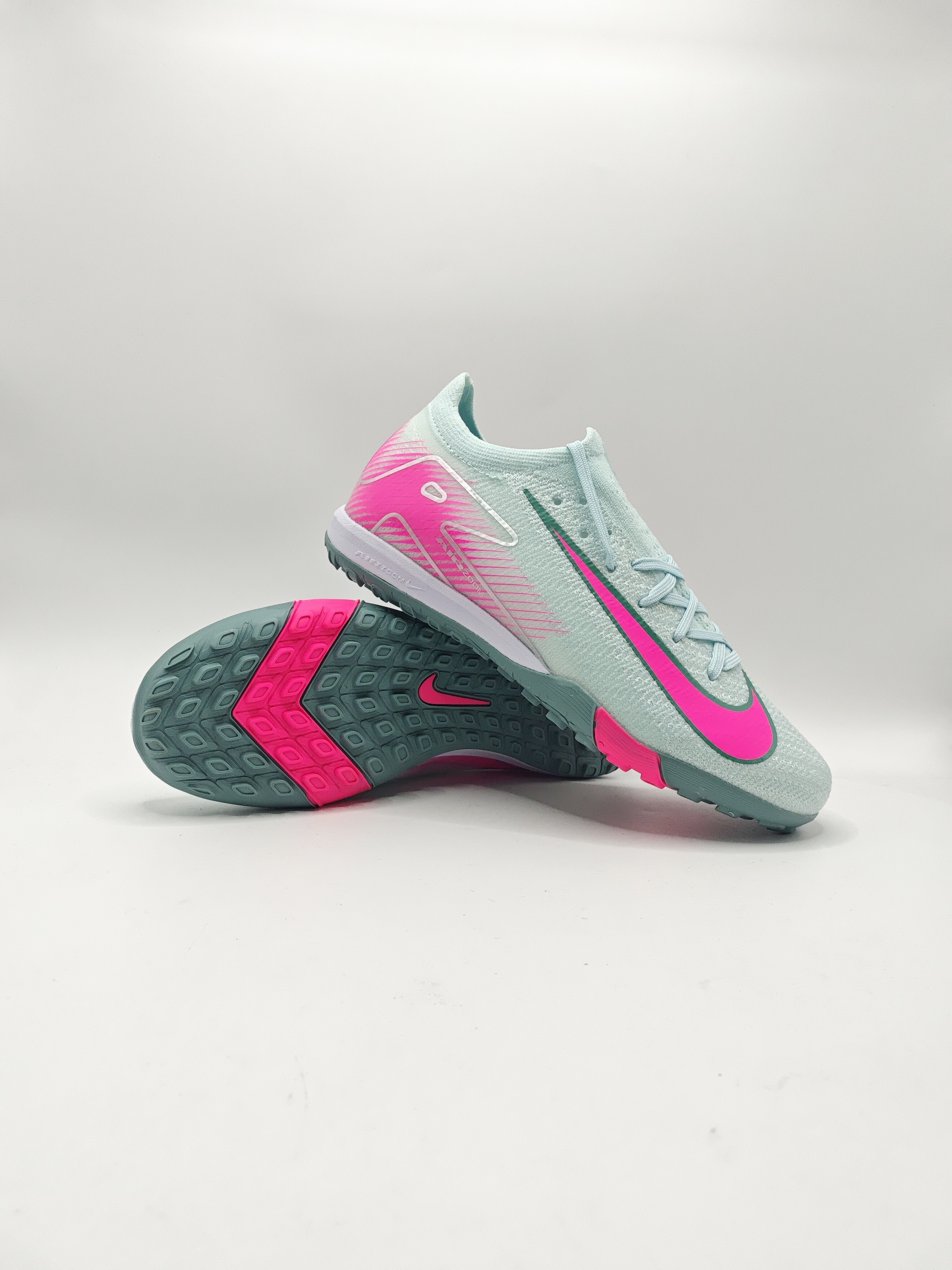 Nike Mercurial 16 Low-Top Built-in Full Air Cushion Waterproof Knit FG MD-Outsole Soccer Cleats