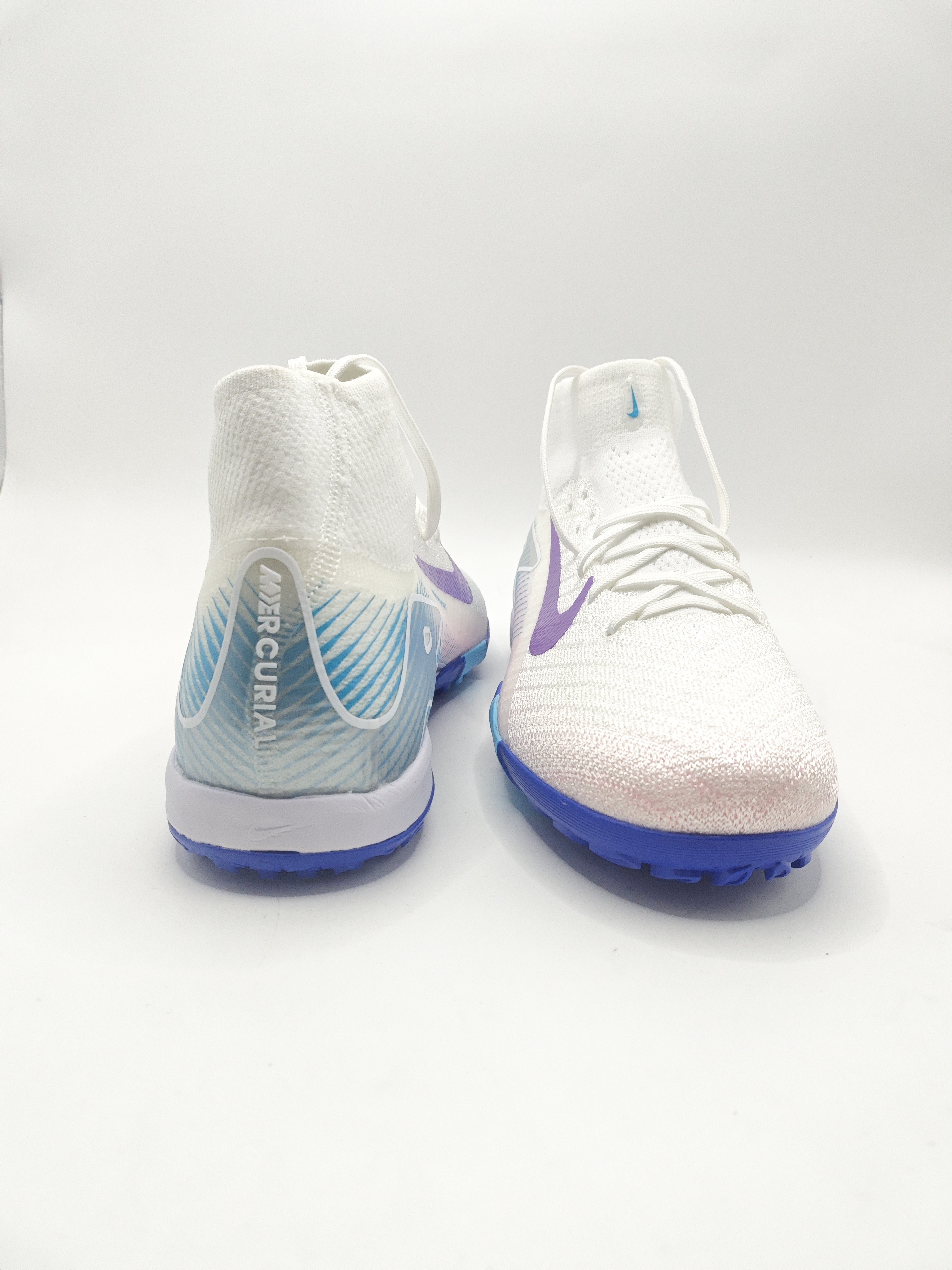 Nike Mercurial 16 High-Top Built-in Full Air Cushion Waterproof Knit FG MD-Outsole Soccer Cleats