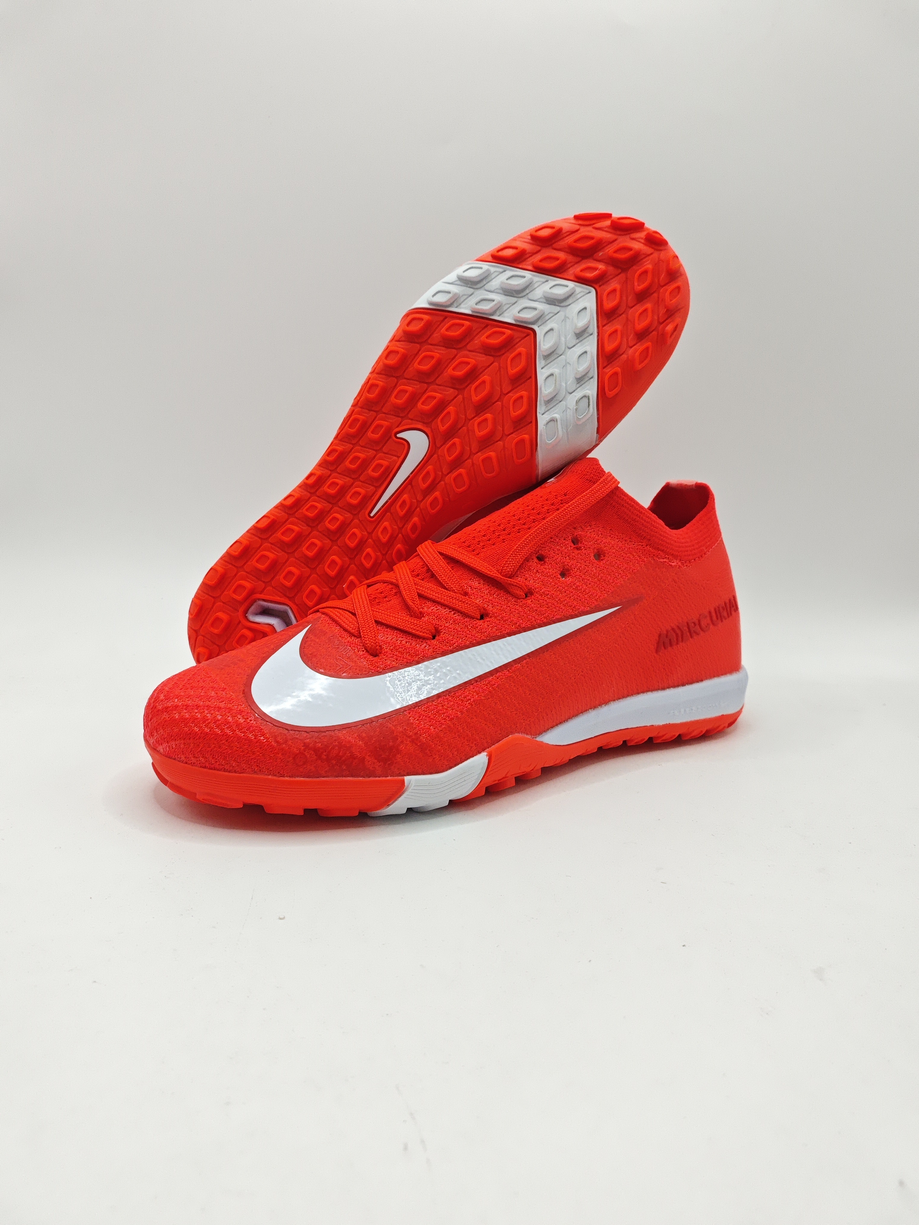 Nike Mercurial 16 Low-Top Built-in Full Air Cushion Waterproof Knit FG MD-Outsole Soccer Cleats