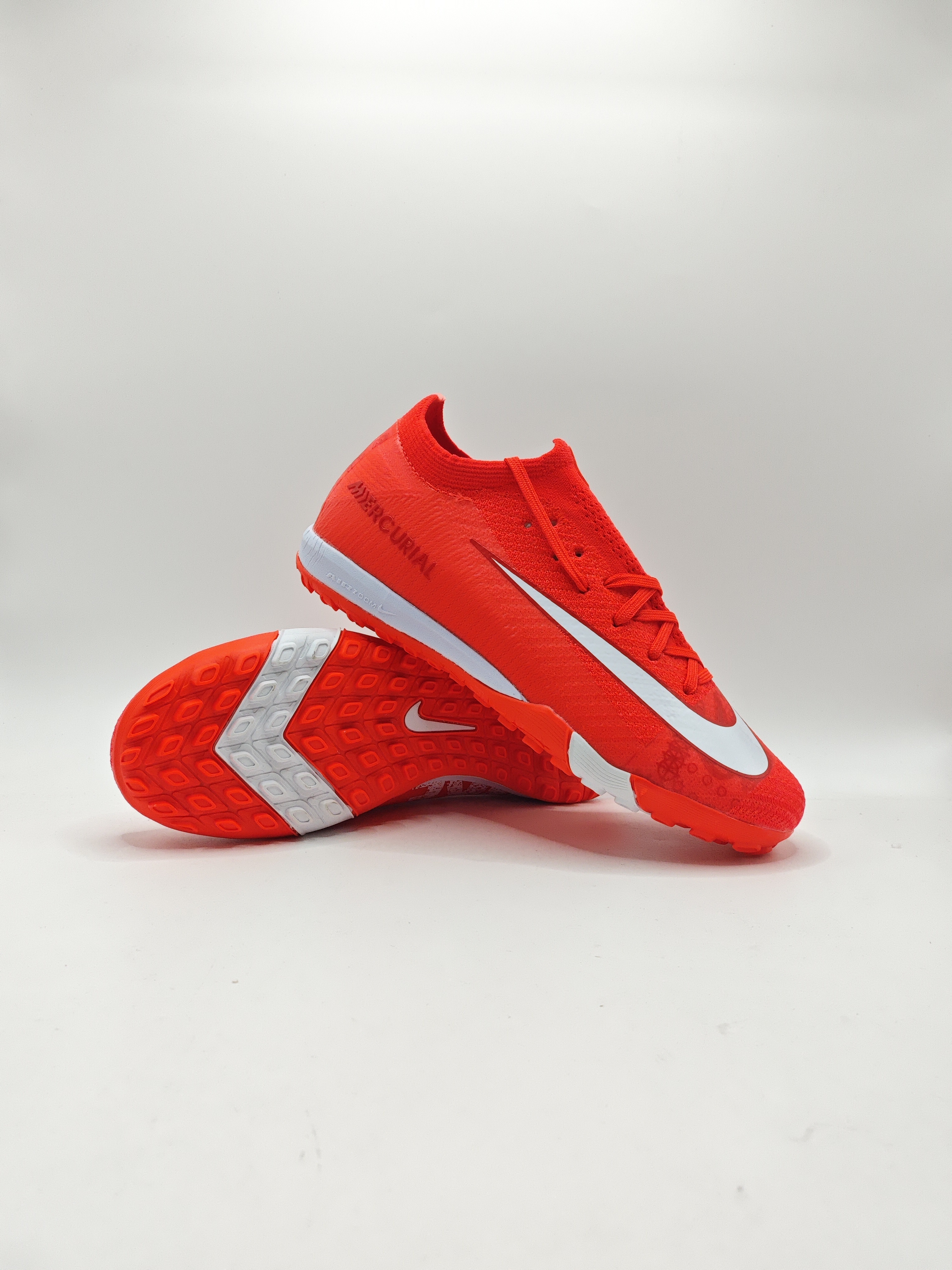Nike Mercurial 16 Low-Top Built-in Full Air Cushion Waterproof Knit FG MD-Outsole Soccer Cleats