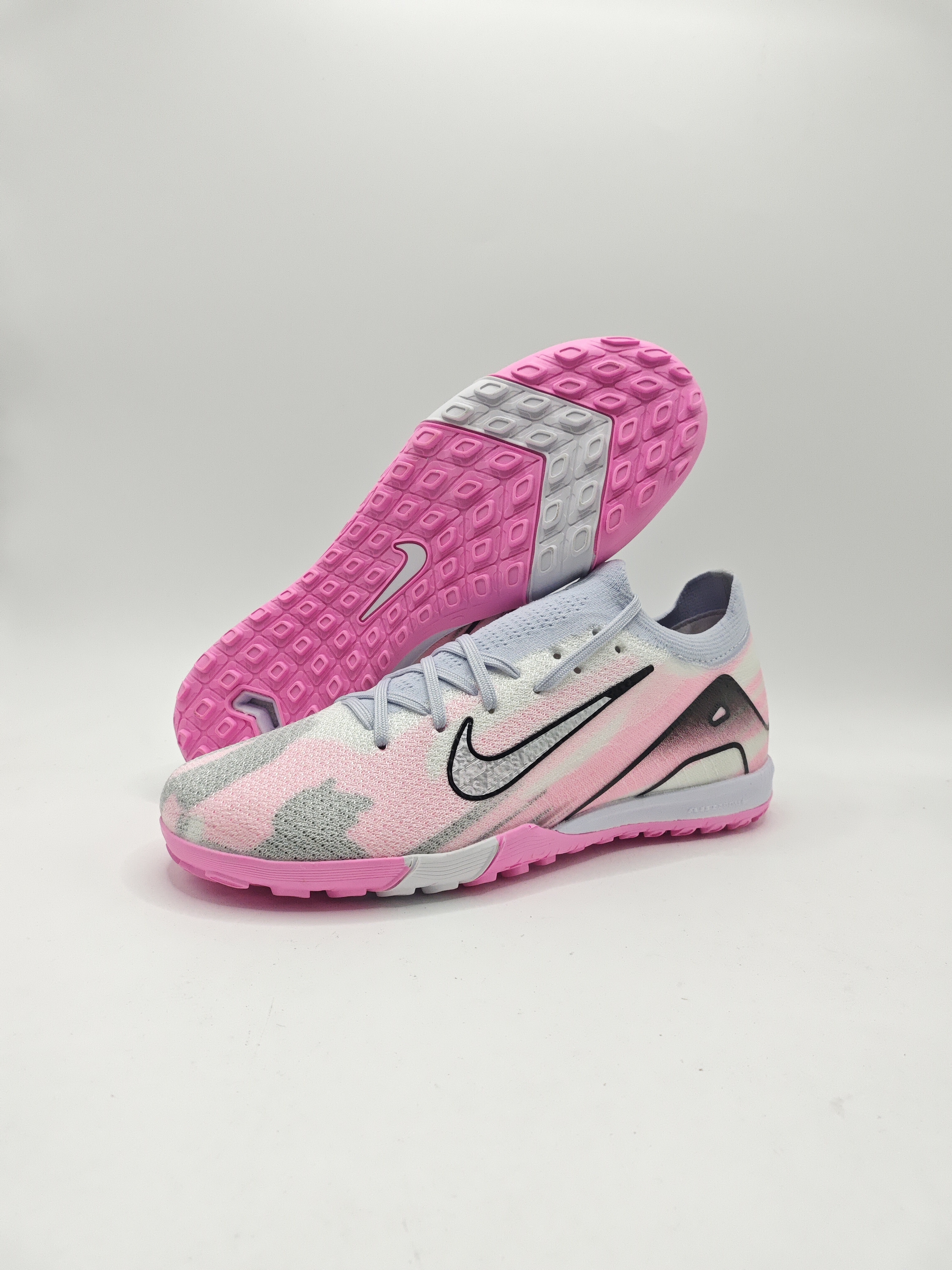 Nike Mercurial 16 Low-Top Built-in Full Air Cushion Waterproof Knit FG MD-Outsole Soccer Cleats