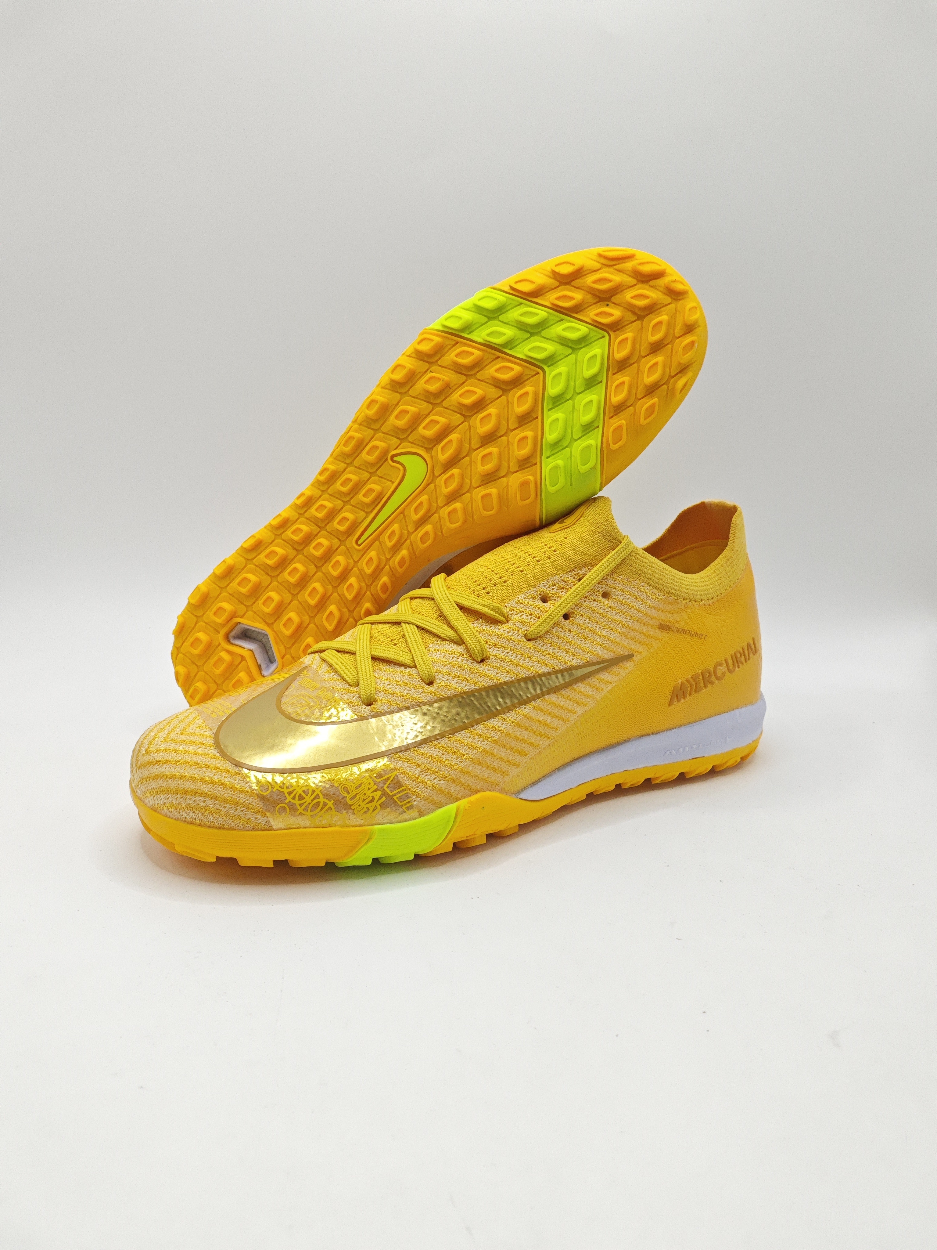 Nike Mercurial 16 Low-Top Built-in Full Air Cushion Waterproof Knit FG MD-Outsole Soccer Cleats