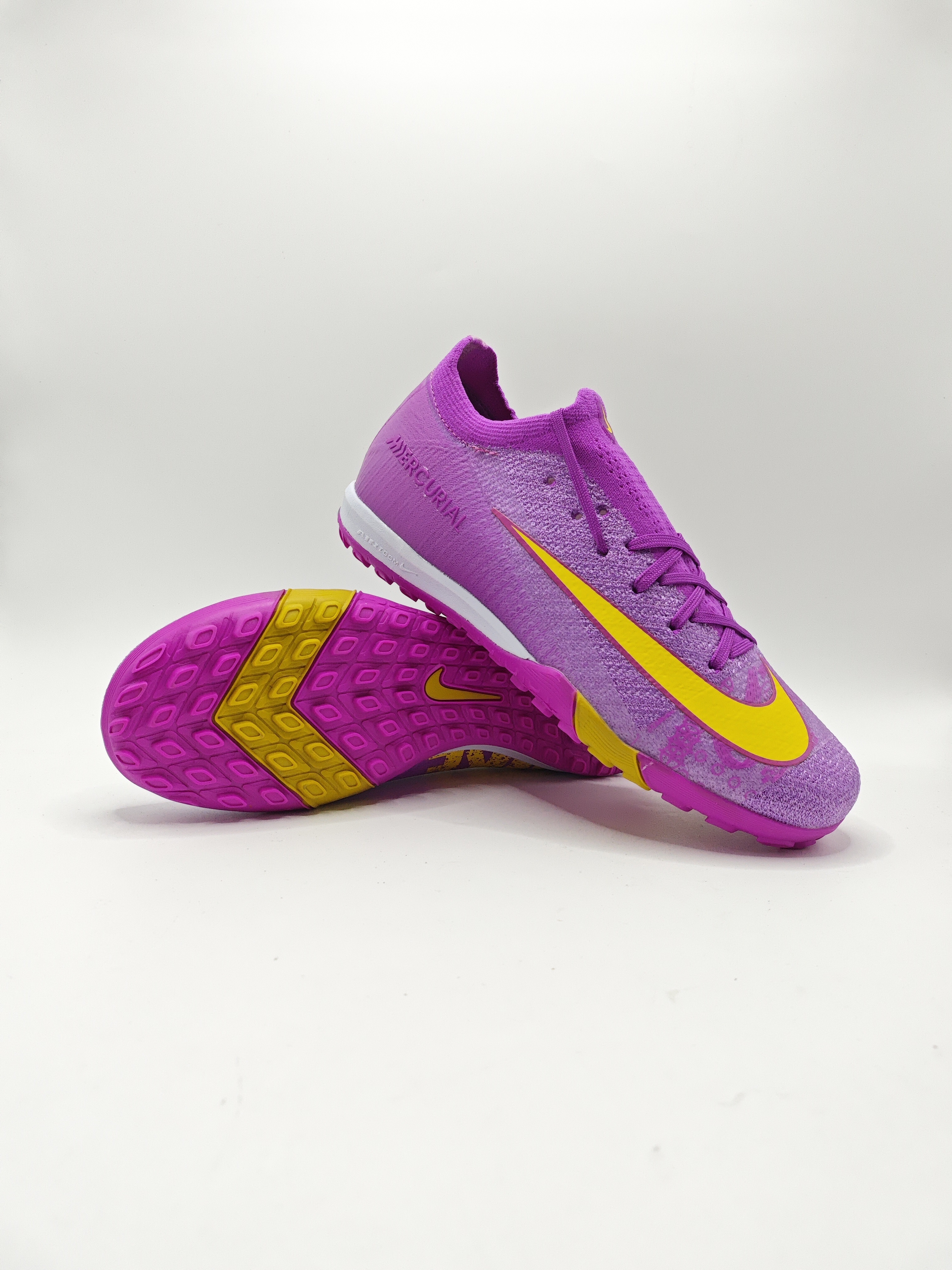 Nike Mercurial 16 Low-Top Built-in Full Air Cushion Waterproof Knit FG MD-Outsole Soccer Cleats