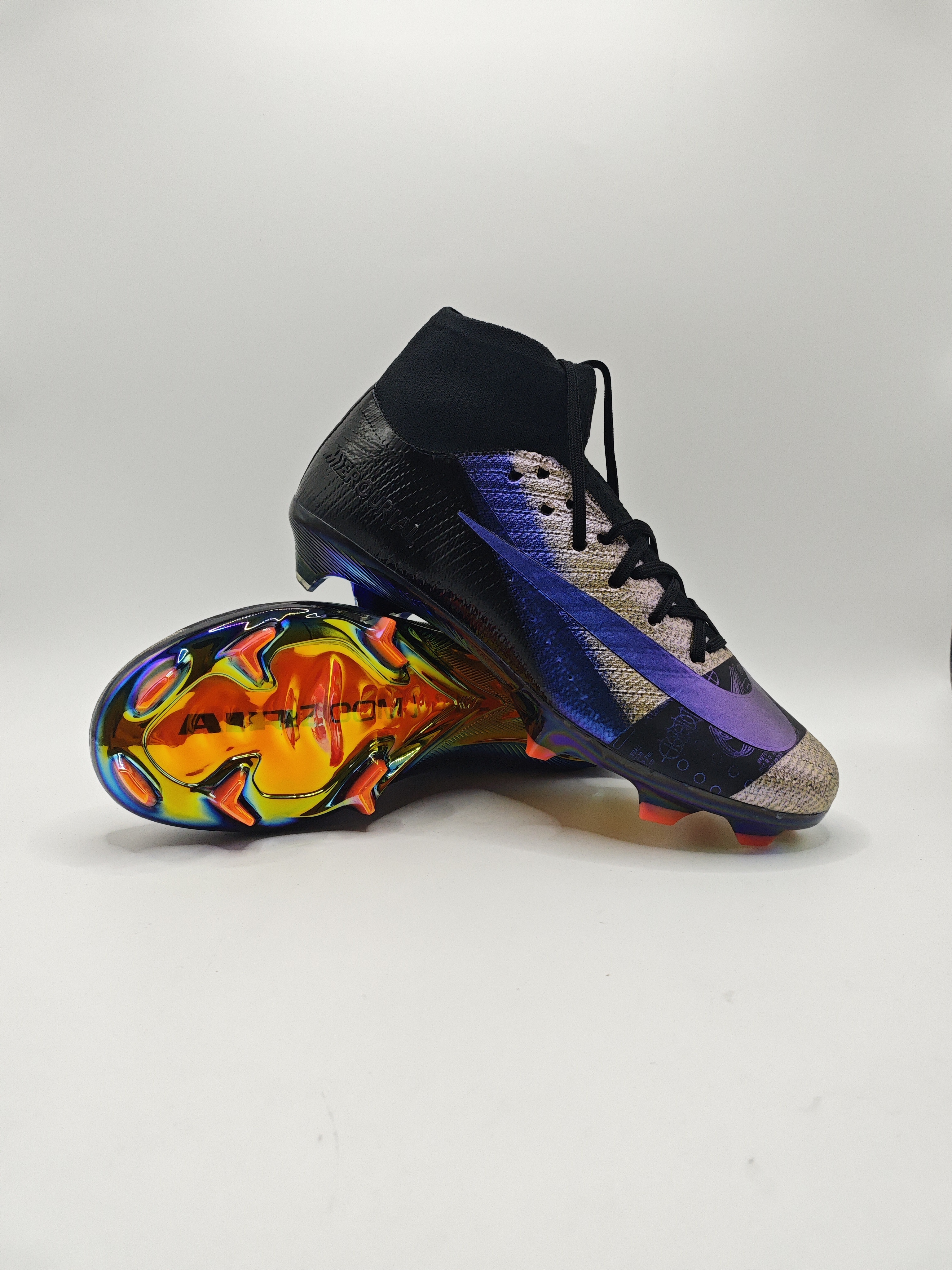 Nike Mercurial 16 Built-in Bonded Pack Full Air Cushion Waterproof Knit FG Soccer Cleats