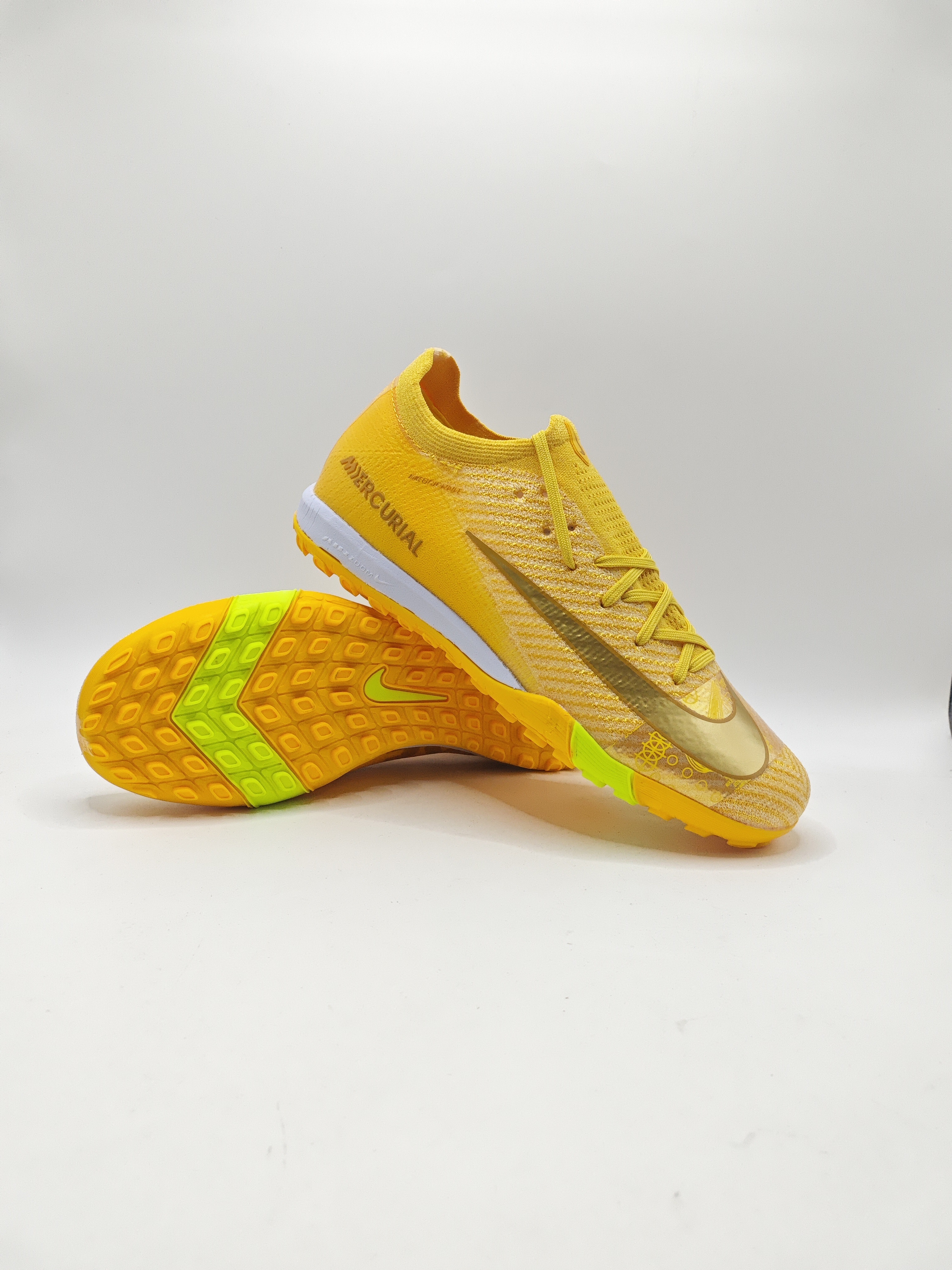 Nike Mercurial 16 Low-Top Built-in Full Air Cushion Waterproof Knit FG MD-Outsole Soccer Cleats