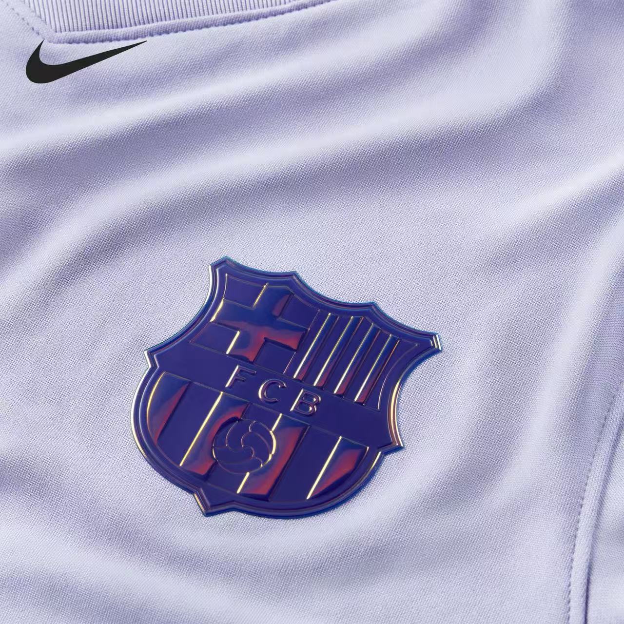FC Barcelona 2021/22 Third Jersey – Space Purple Rakuten Shirt | Men's Football Fan Kit