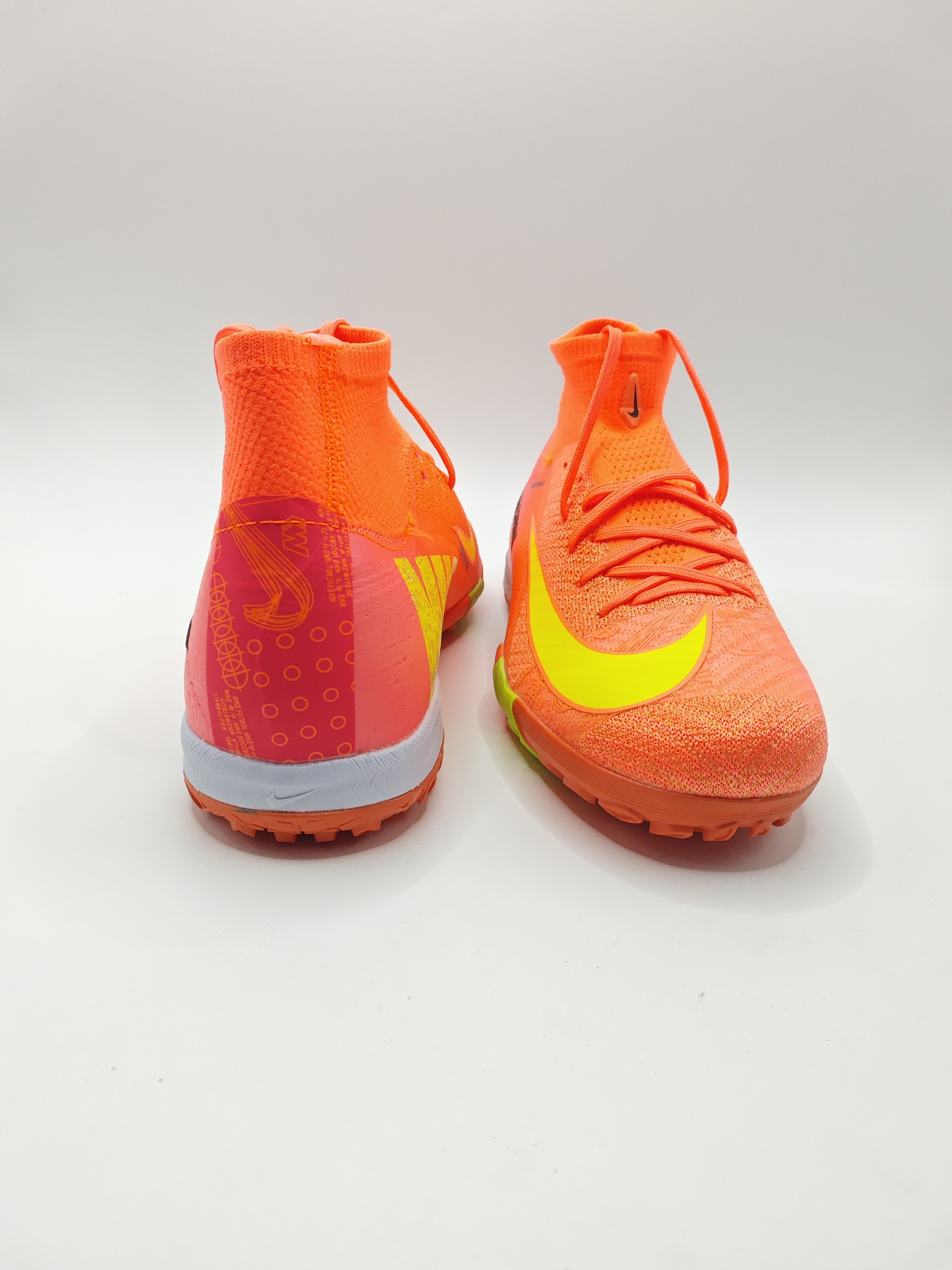 Nike Mercurial 16 High-Top Built-in Full Air Cushion Waterproof Knit Turf Studs MD Outsole Soccer Cleats