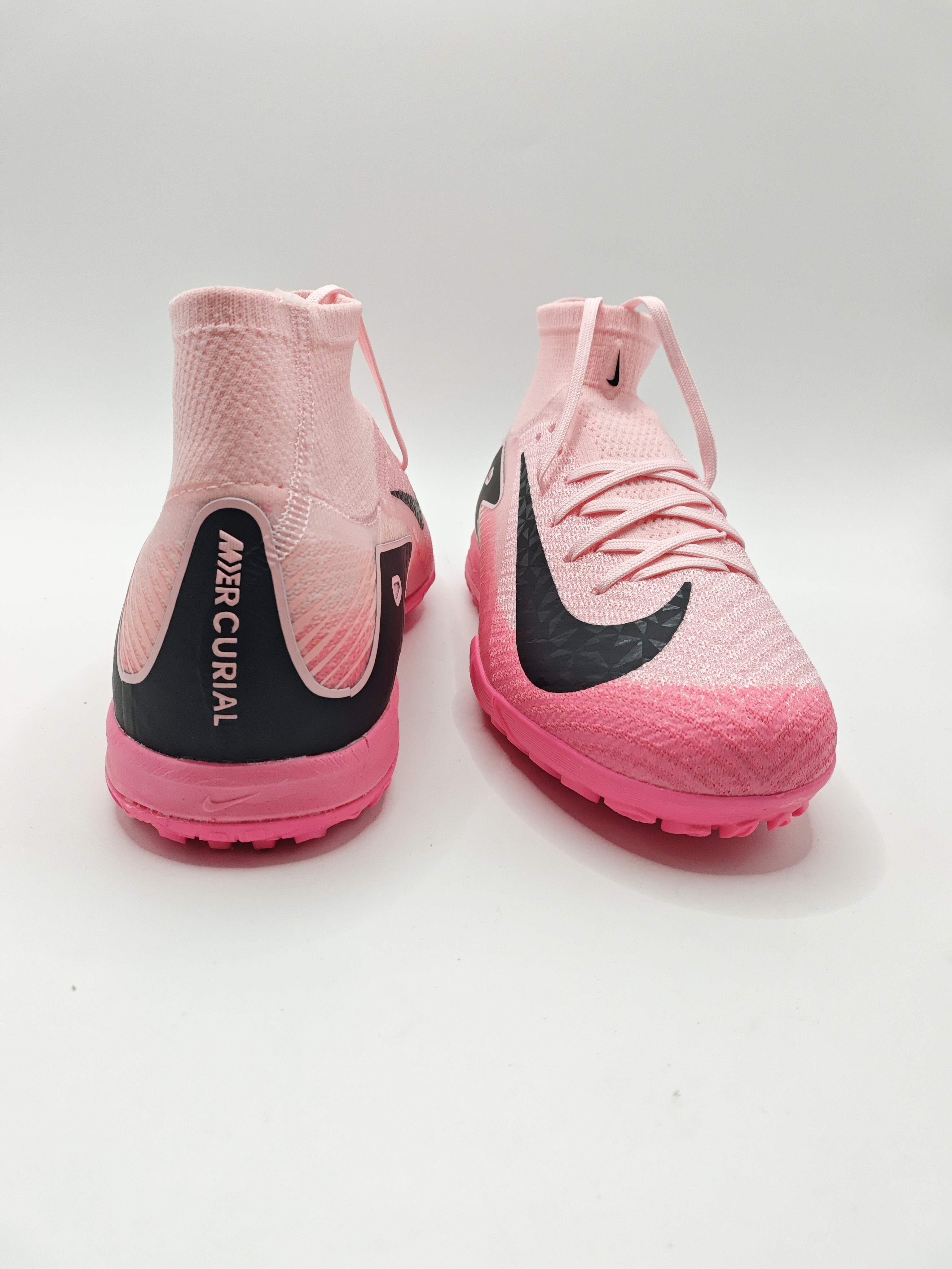 Nike Mercurial 16 High-Top Built-in Full Air Cushion Waterproof Knit Turf Studs MD Outsole Soccer Cleats